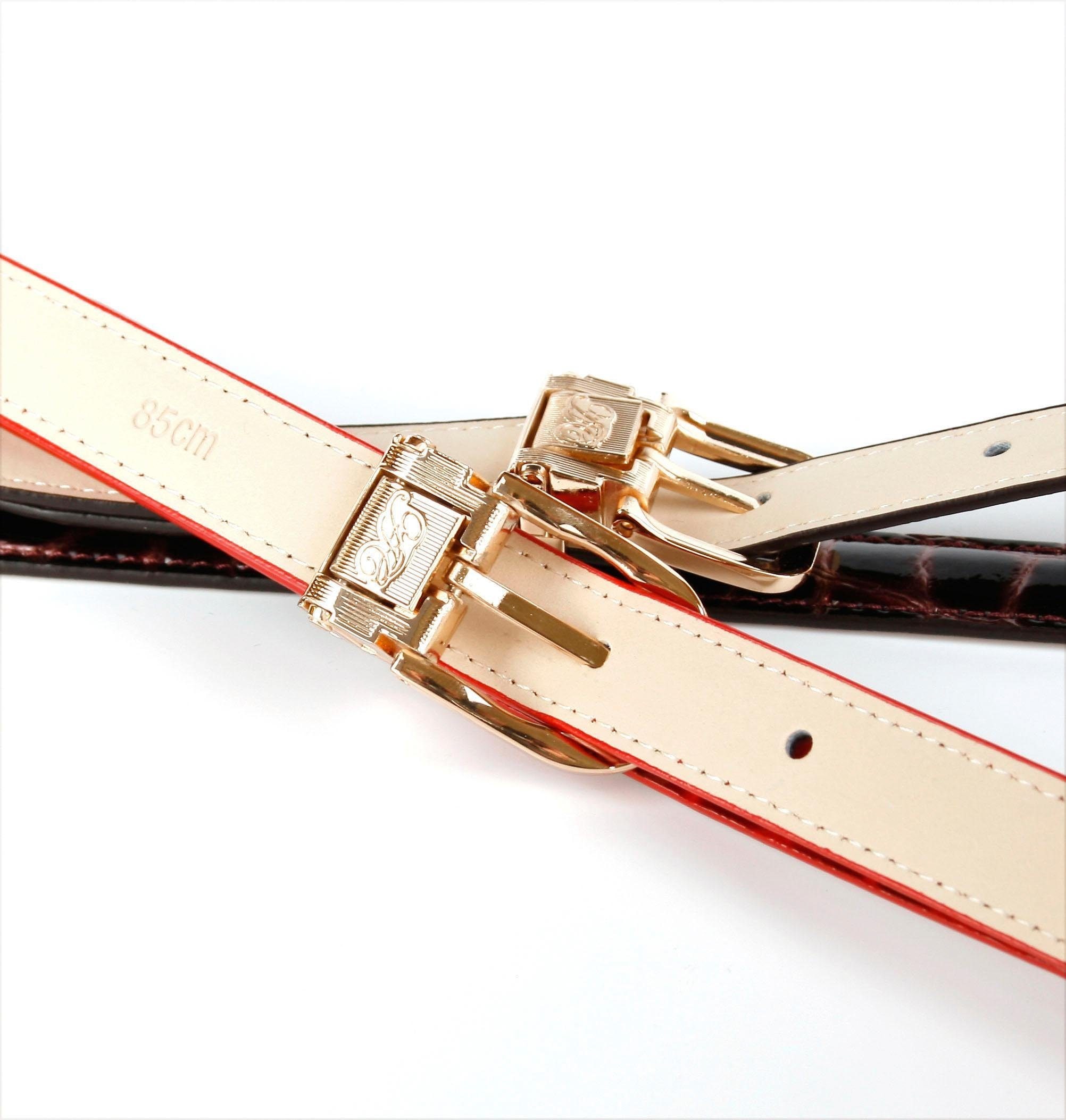 OTTO im Online bestellen aus Shop Form Crown schmaler Anthoni Lackleder Ledergürtel, in