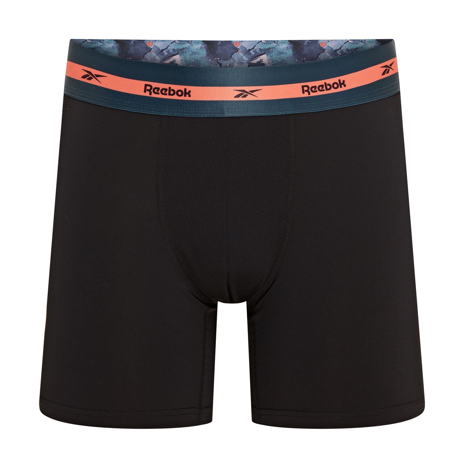 Reebok Trunk »LUTHER« 3er Pack,  basic, feuchtigkeitsregulierend, mit Logo, mit Muster, breiter Bund