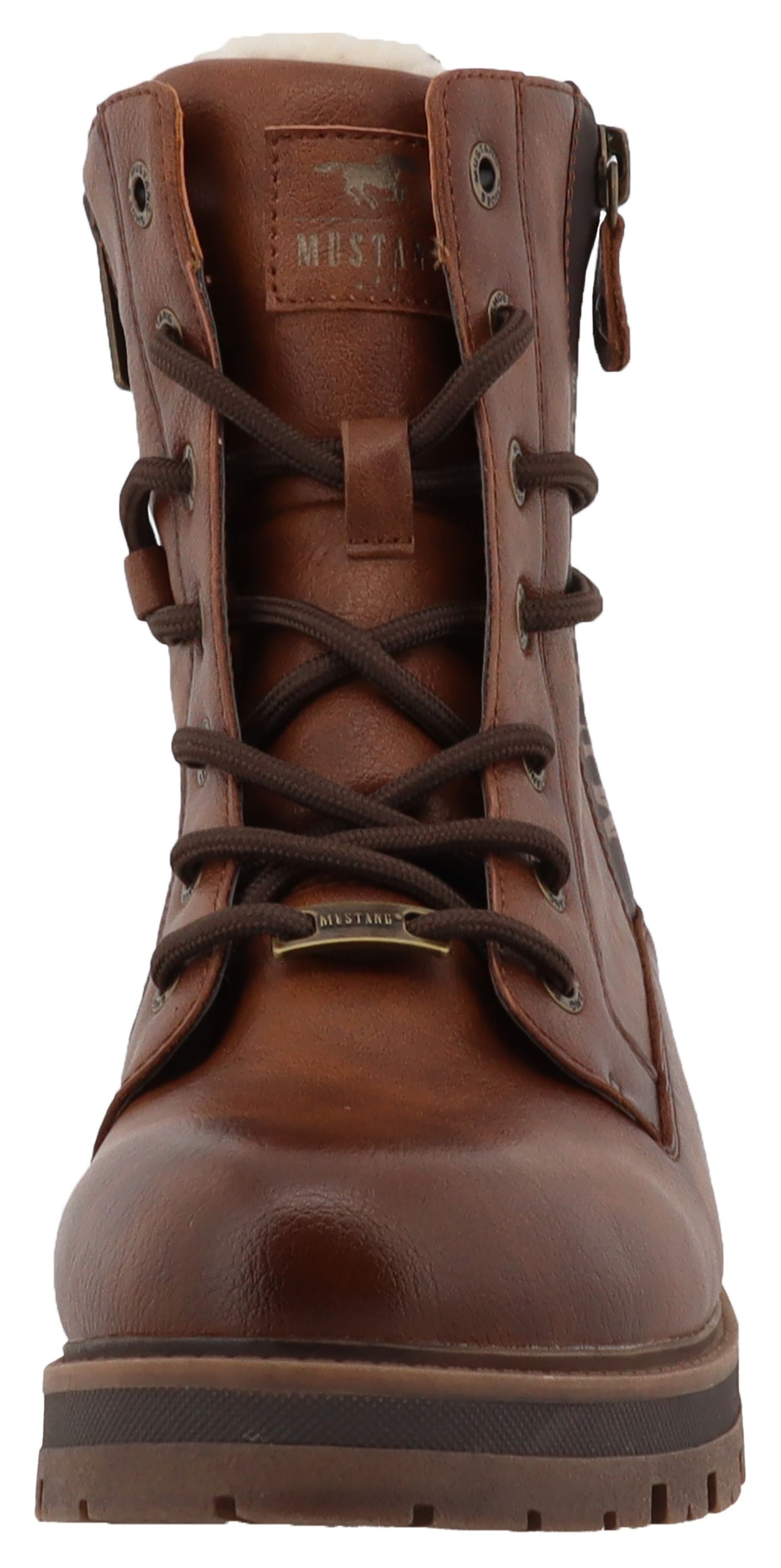 Mustang Shoes Winterboots »Darleen«  Schnürboots mit Profilsohle