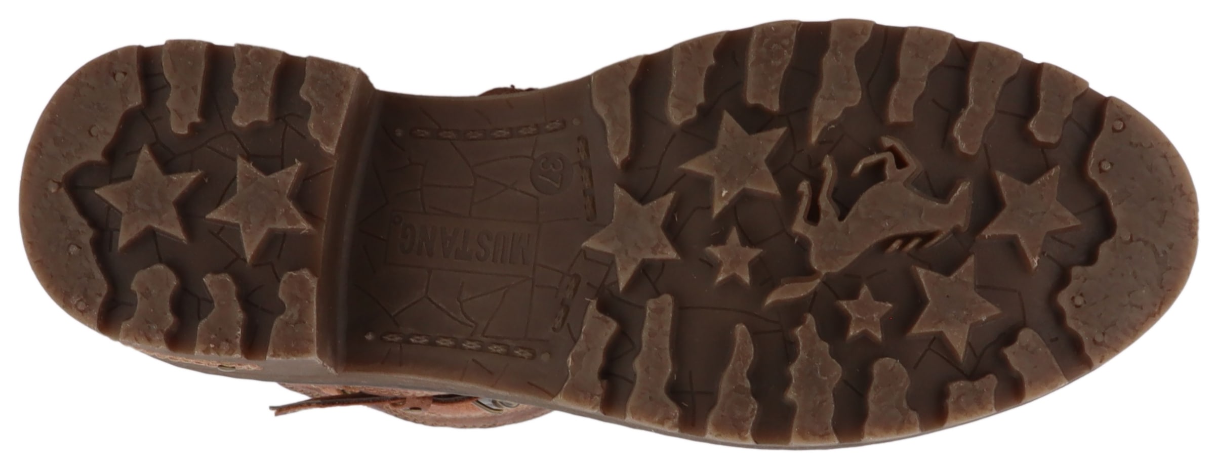 Mustang Shoes Winterboots »Haukea«  Biker Boots mit Blockabsatz und TEX-Membrane