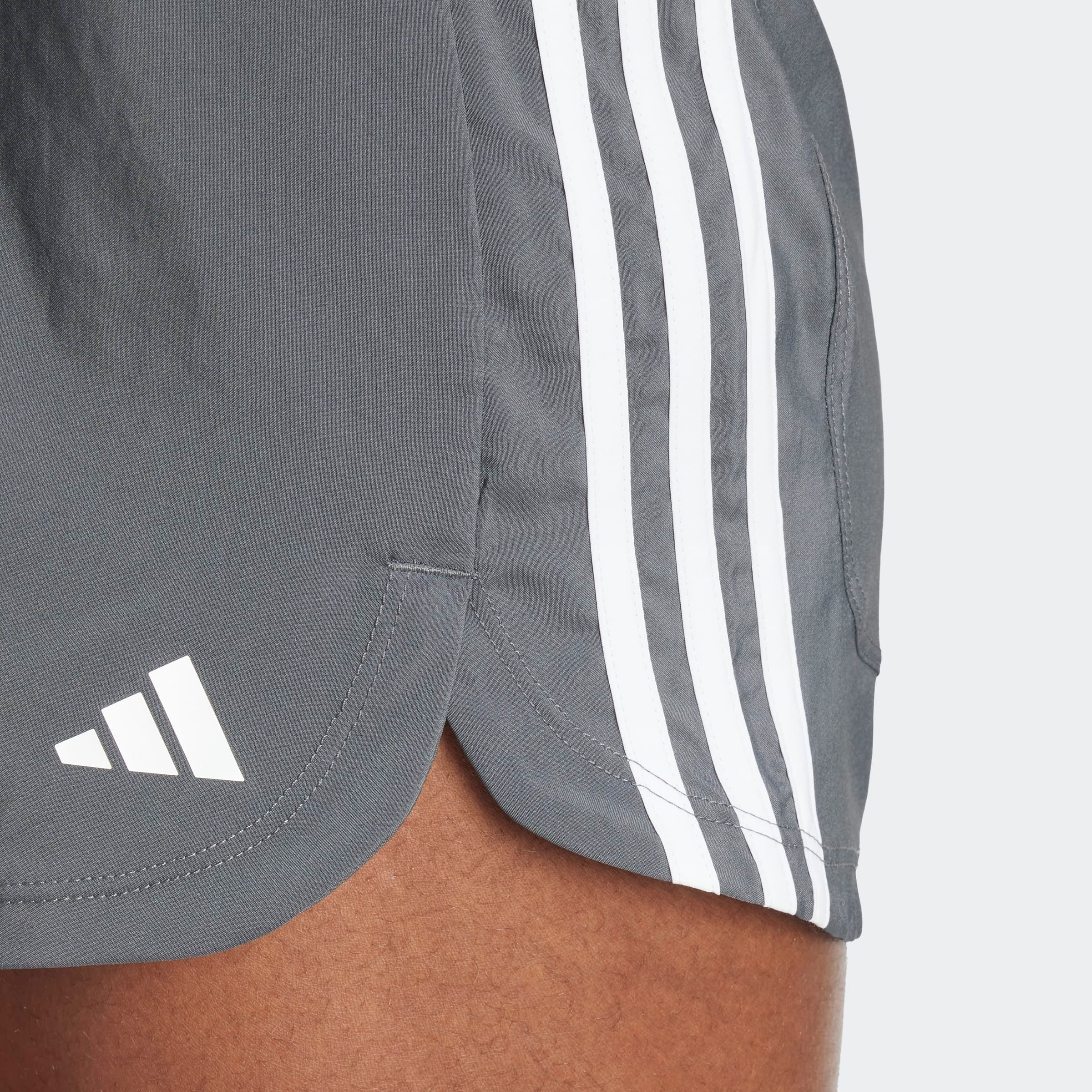 adidas Performance Shorts »PACER WVN HIGH«, (1 tlg.), Woven Trainingsshorts mit hohem Bund