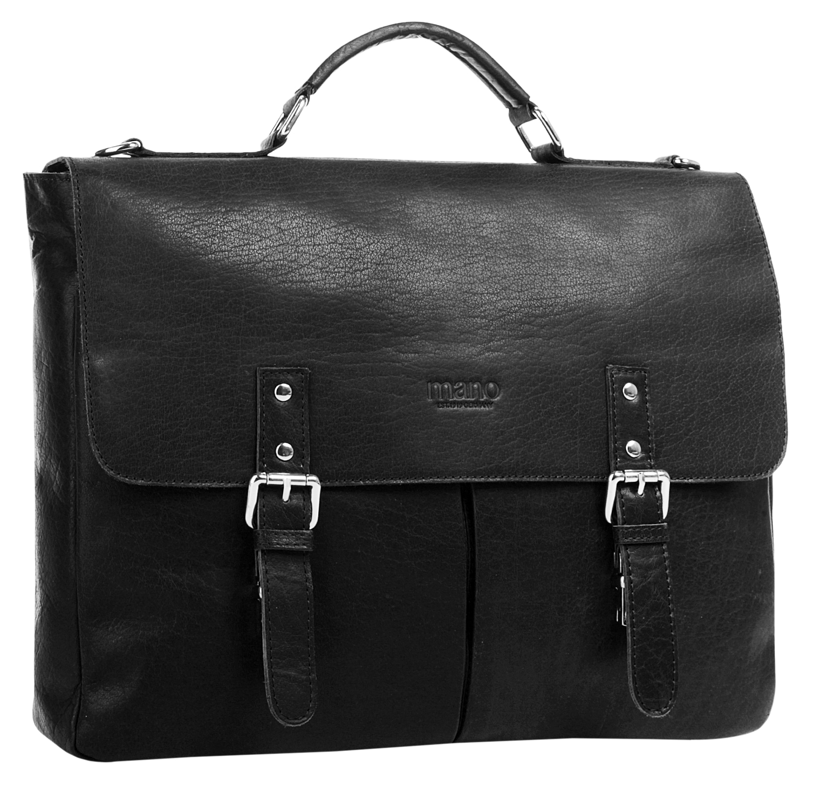 MANO Aktentasche echt Leder