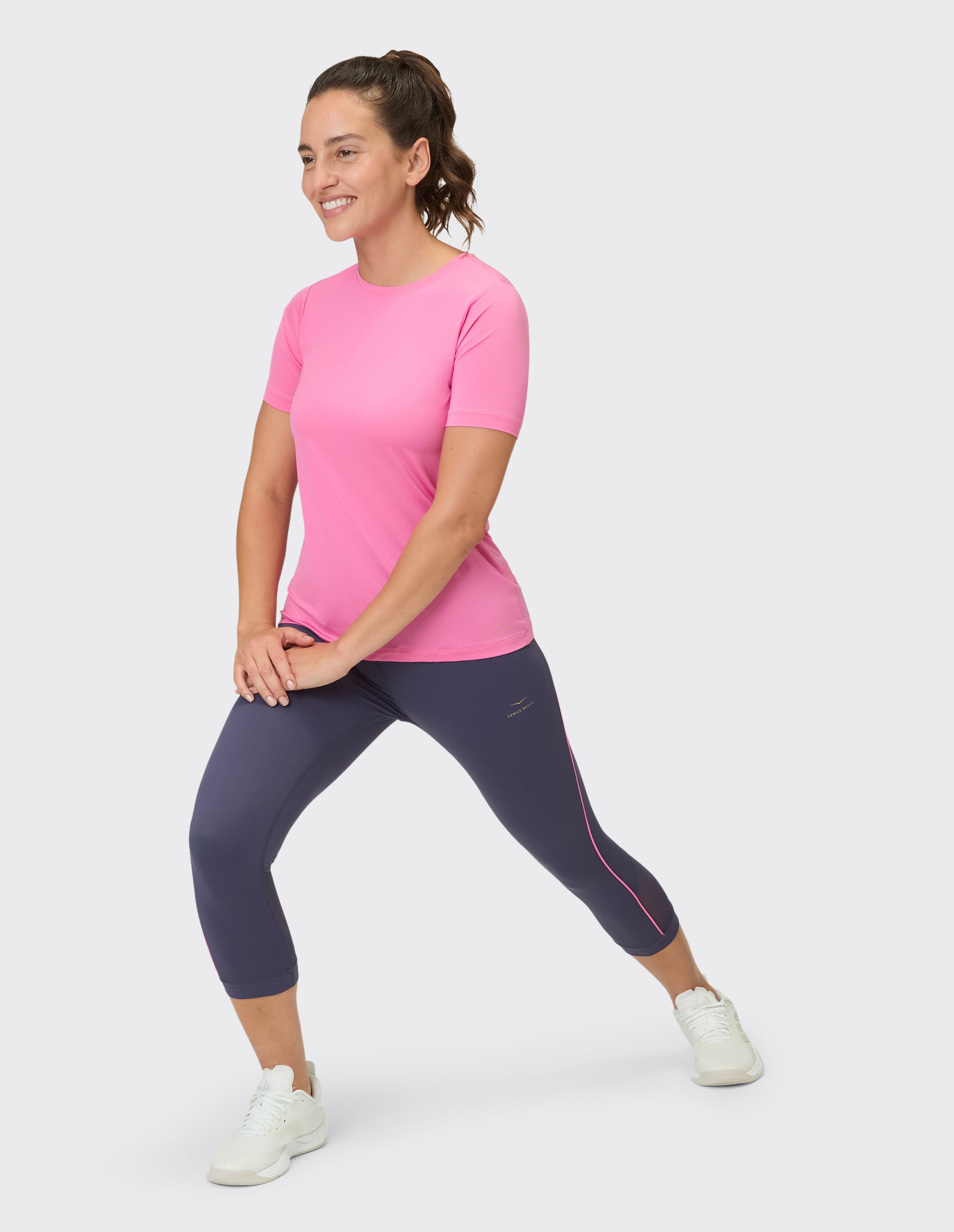 Venice Beach Seamless Capritights »LEGGINGS  3/4 KIMBERLY«  sportlicher Stil, für Sport, atmungsaktiv, schnell trocknend