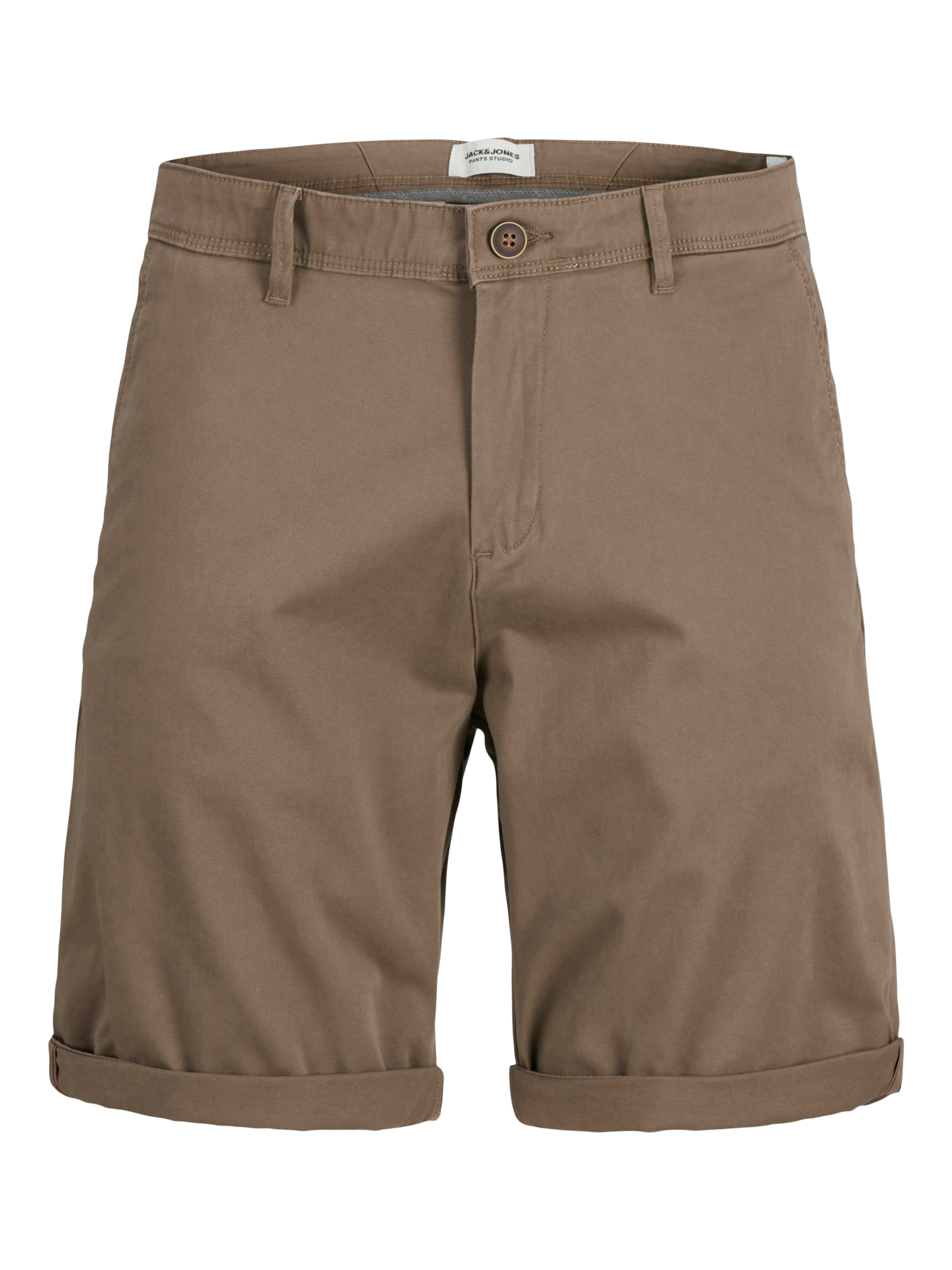 Jack & Jones Chinoshorts »JPSTBOWIE JJSHORTS S«, mit Aufschlag