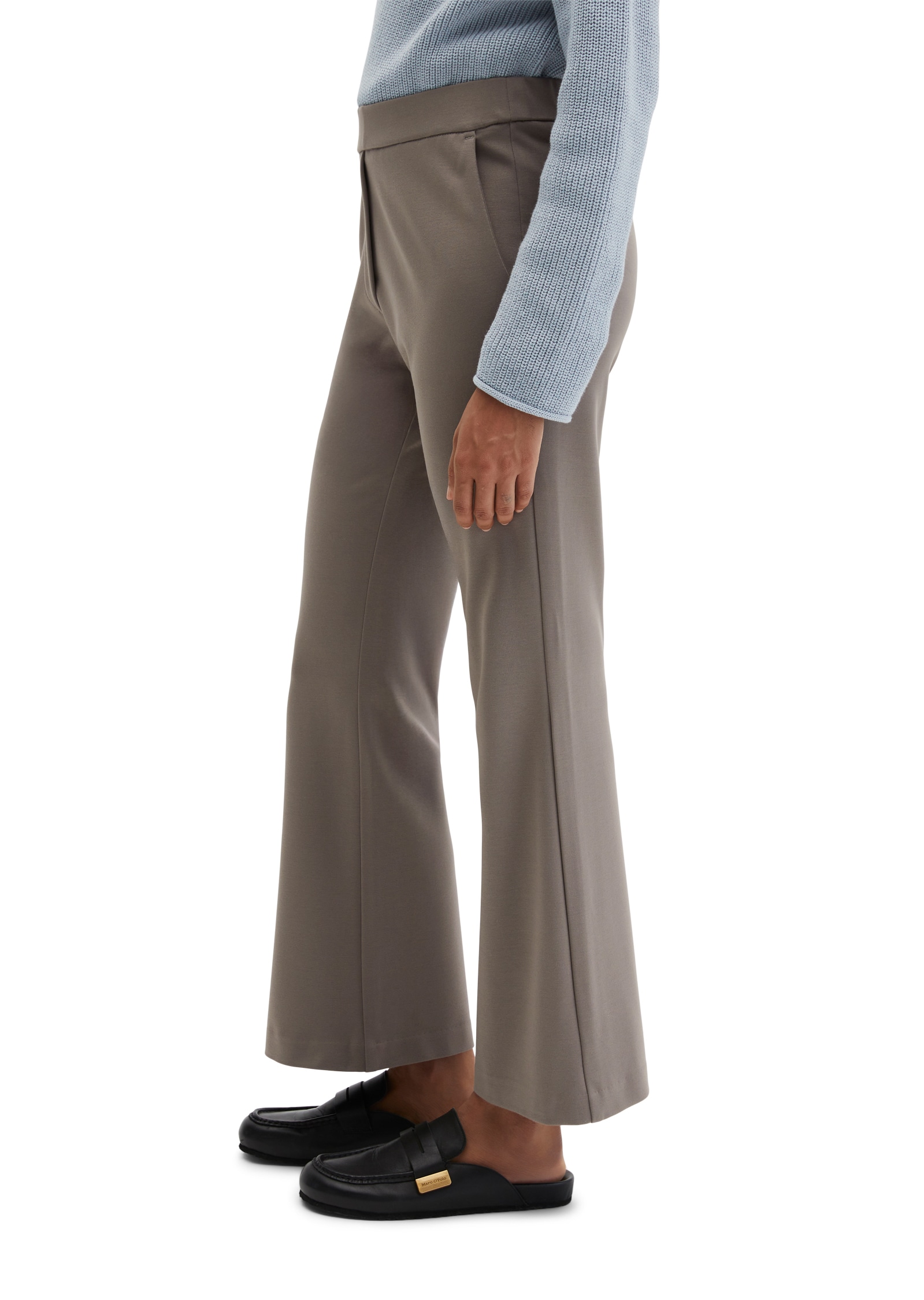 Marc O'Polo Jerseyhose »MARTHE Flared«  MODEL MARTHE FLARED