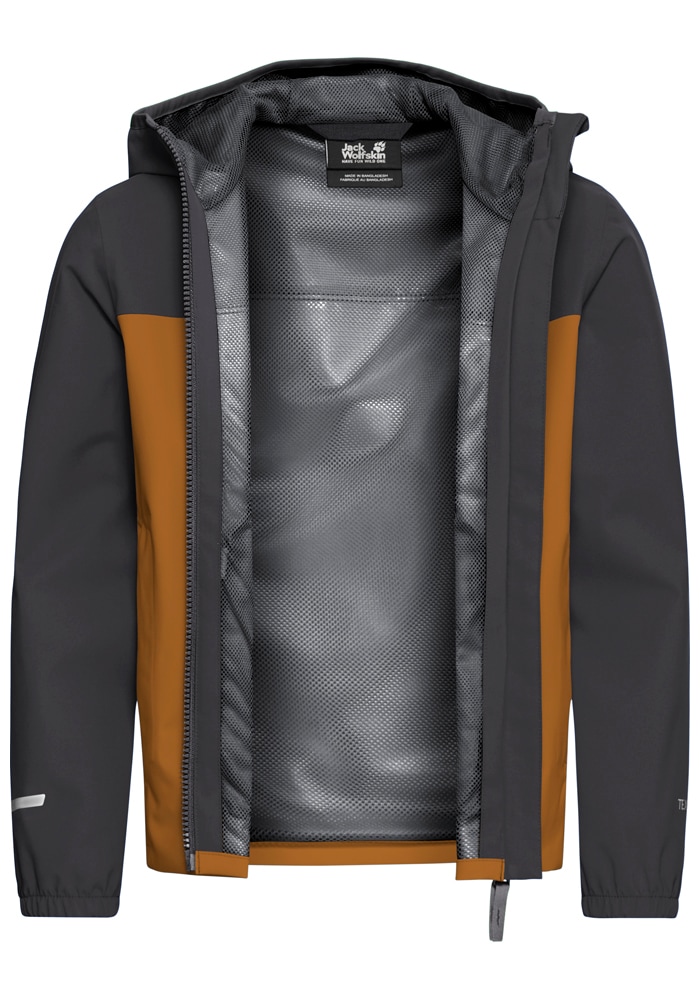 Jack Wolfskin Regenjacke »ADVENTURETRIBE 2L JKT K« Wasserdicht, atmungsaktiv, Übergangsjacke