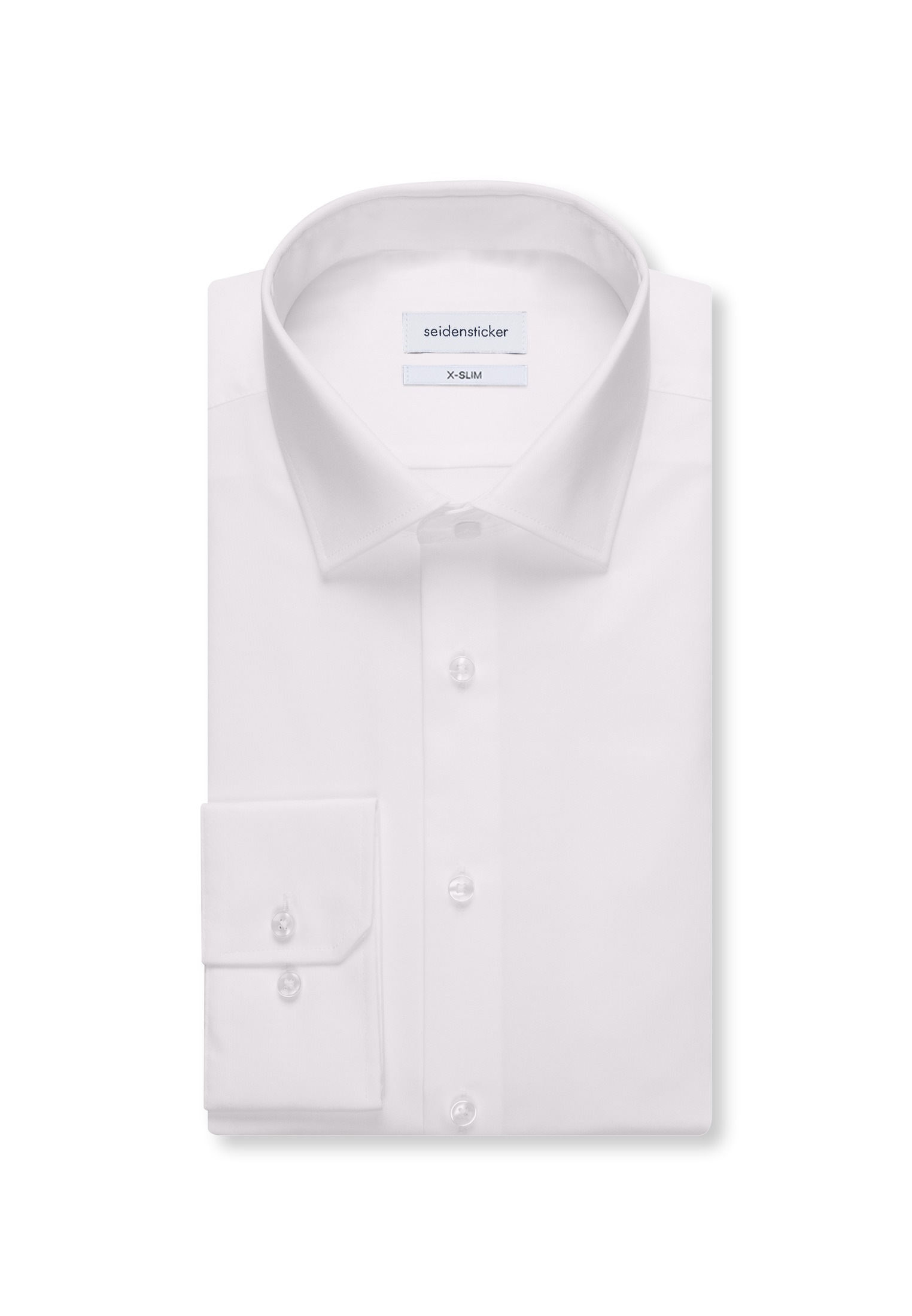 seidensticker Businesshemd »Schwarze Rose« X-Slim 1/1 Kentkragen Uni