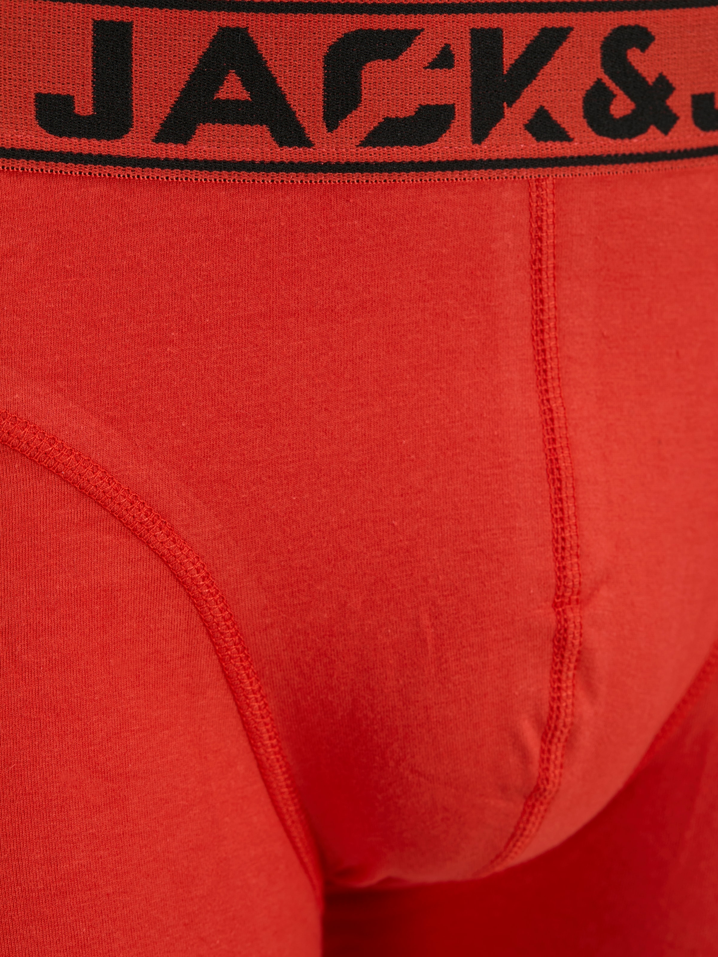 Jack & Jones Trunk »JACNINE.ZERO SOLID TRUNKS 3 PACK«, (Packung, 3 St.), mit Marken Schriftzug