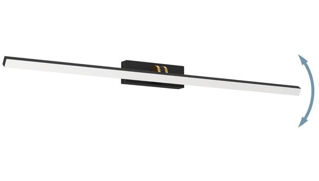 EGLO Spiegelleuchte »VERDELLO« LED-Modul 1 Stk. warmweiß - kaltweiß Wand-/Deckenleuchte, L60 x B6 x H10,5cm, 5W inkl.CCT