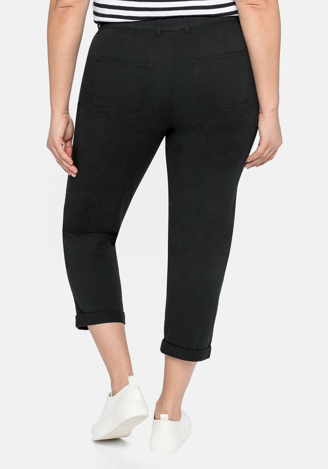Sheego 7/8-Hose »7/8-Hose in Baumwoll-Stretch-Qualität«