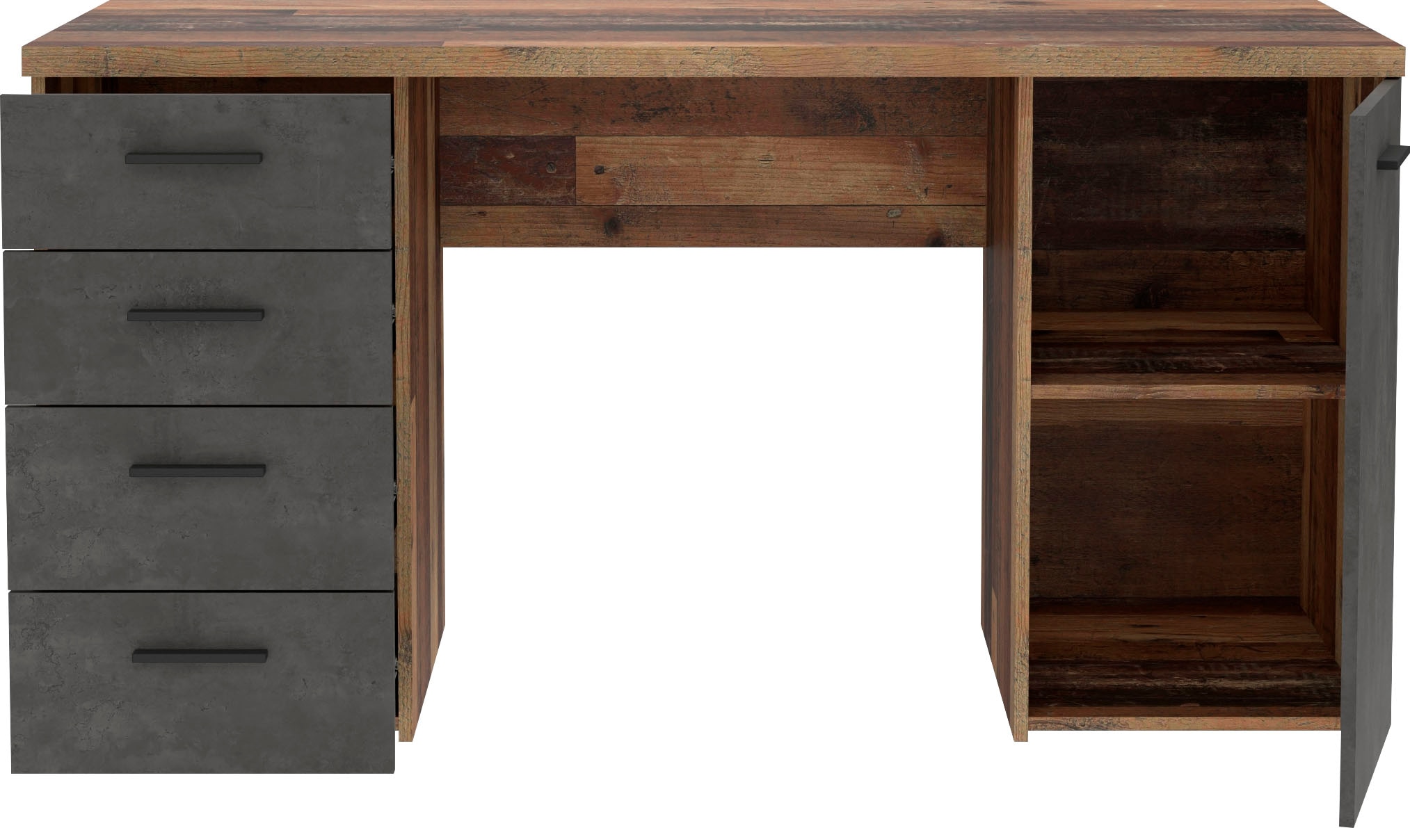 FORTE Schreibtisch »Netta«, Breite 145 cm, mit Schubladen