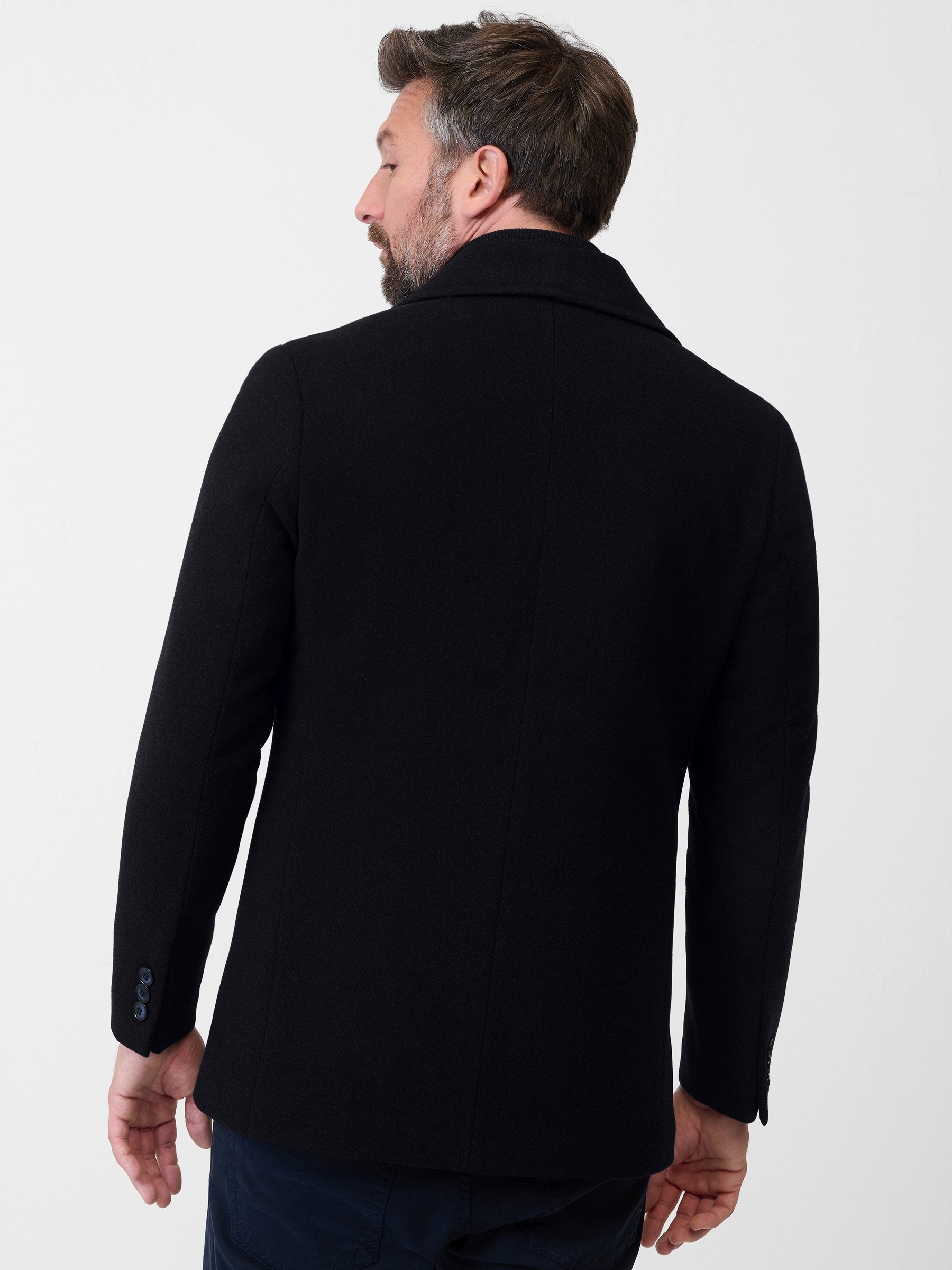 RICANO Cabanjacke »Cabanjacke Vincenzo« ohne Kapuze Handgefertigt aus feinster Wolle