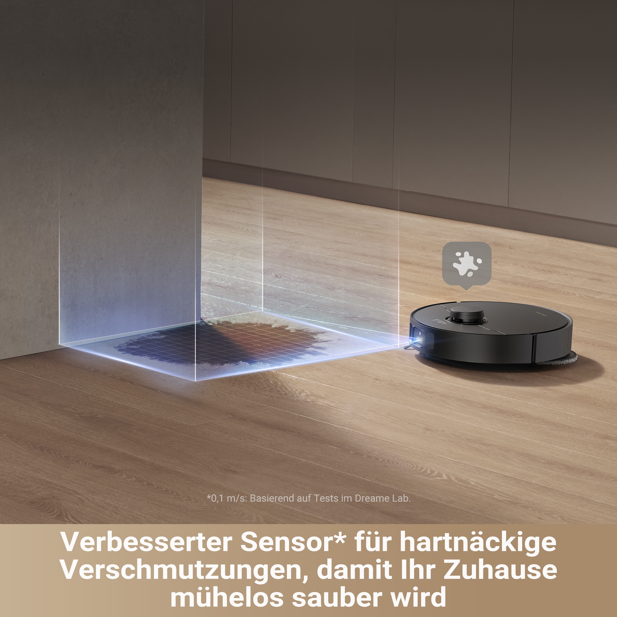 Dreame Saugroboter »Dreame X40 Master mit Wischfunktion, direkter Wasseranschluss«, 12.000Pa Saugkraft, 8-in-1-Basisstation mit automatischer Wartung
