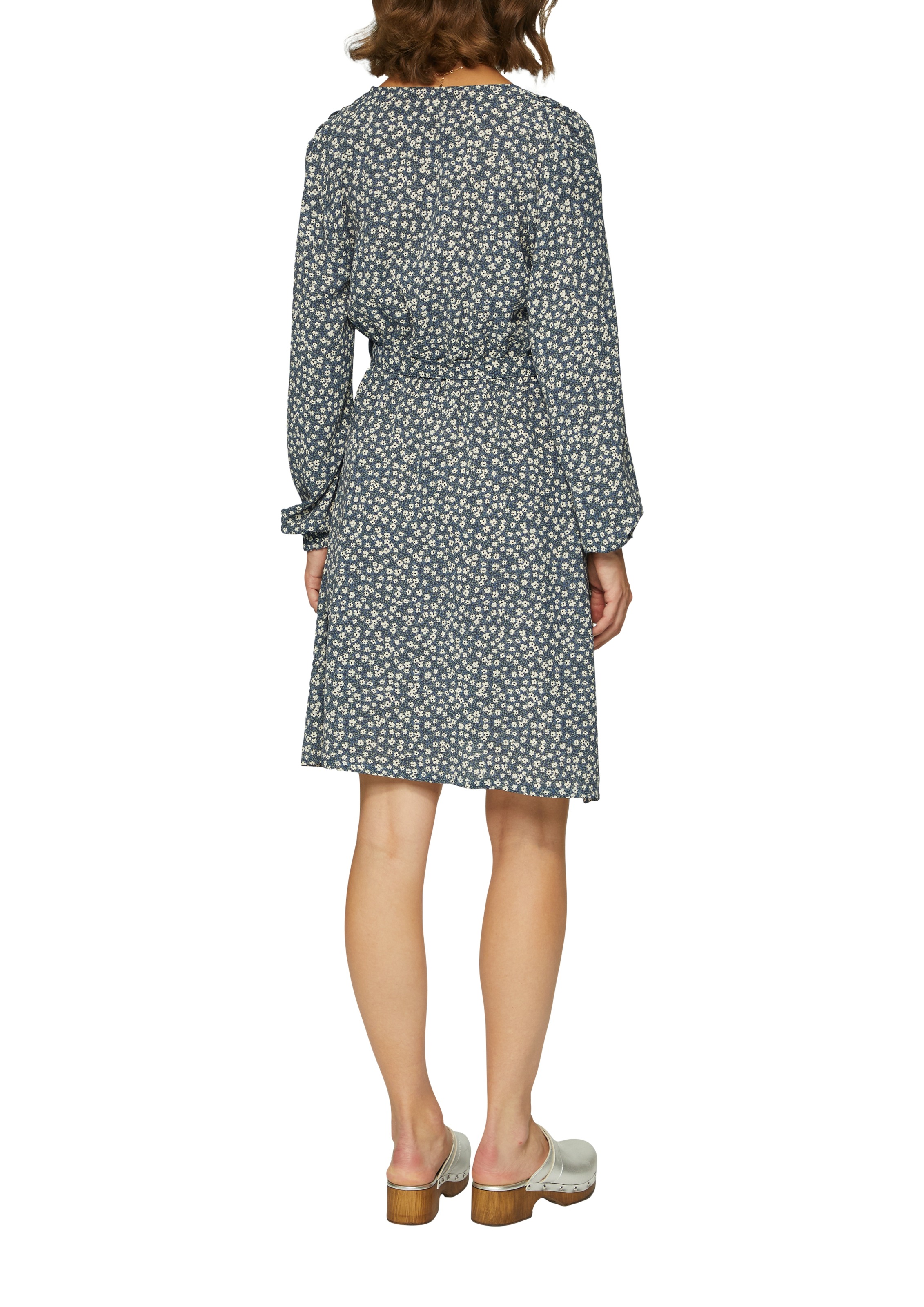 QS Sommerkleid, mit All-Over Print