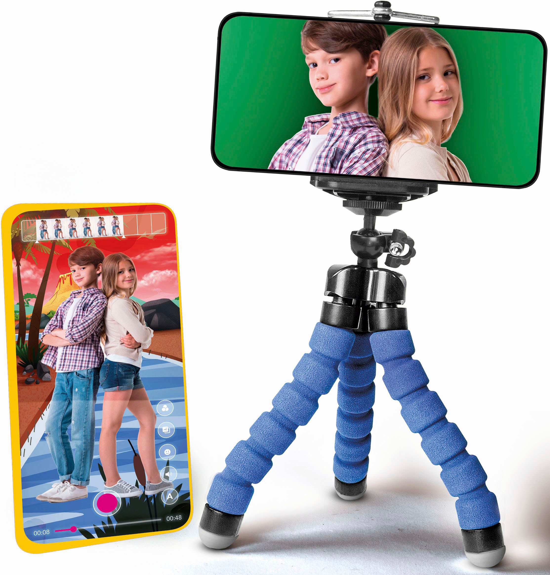 Clementoni® Experimentierkasten »Galileo, Experimentier-Videos selbst machen«, Made in Europe