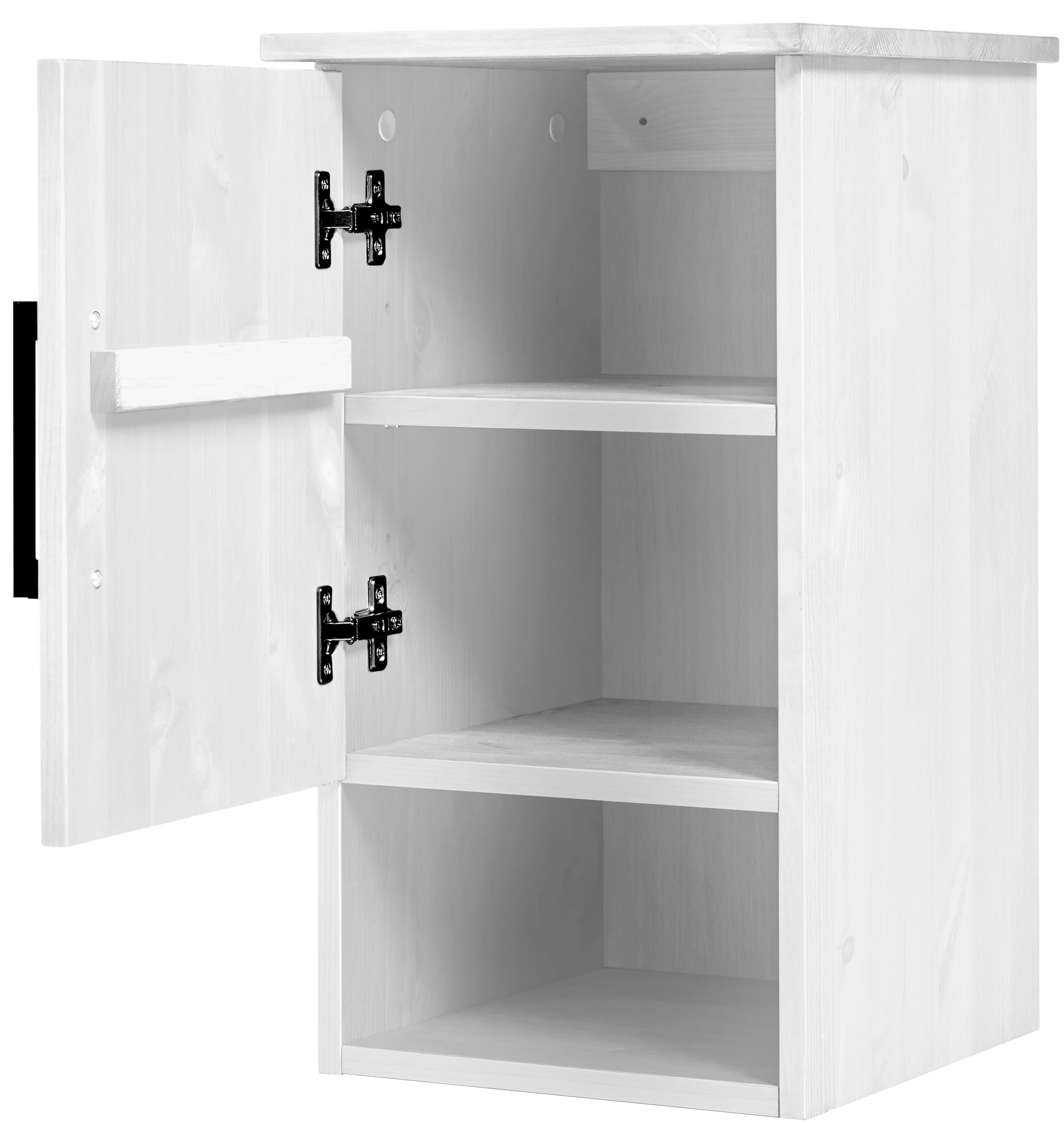 welltime Hängeschrank »Mary«, Badmöbel im Landhaus-Stil, Breite 33 cm, aus Massivholz