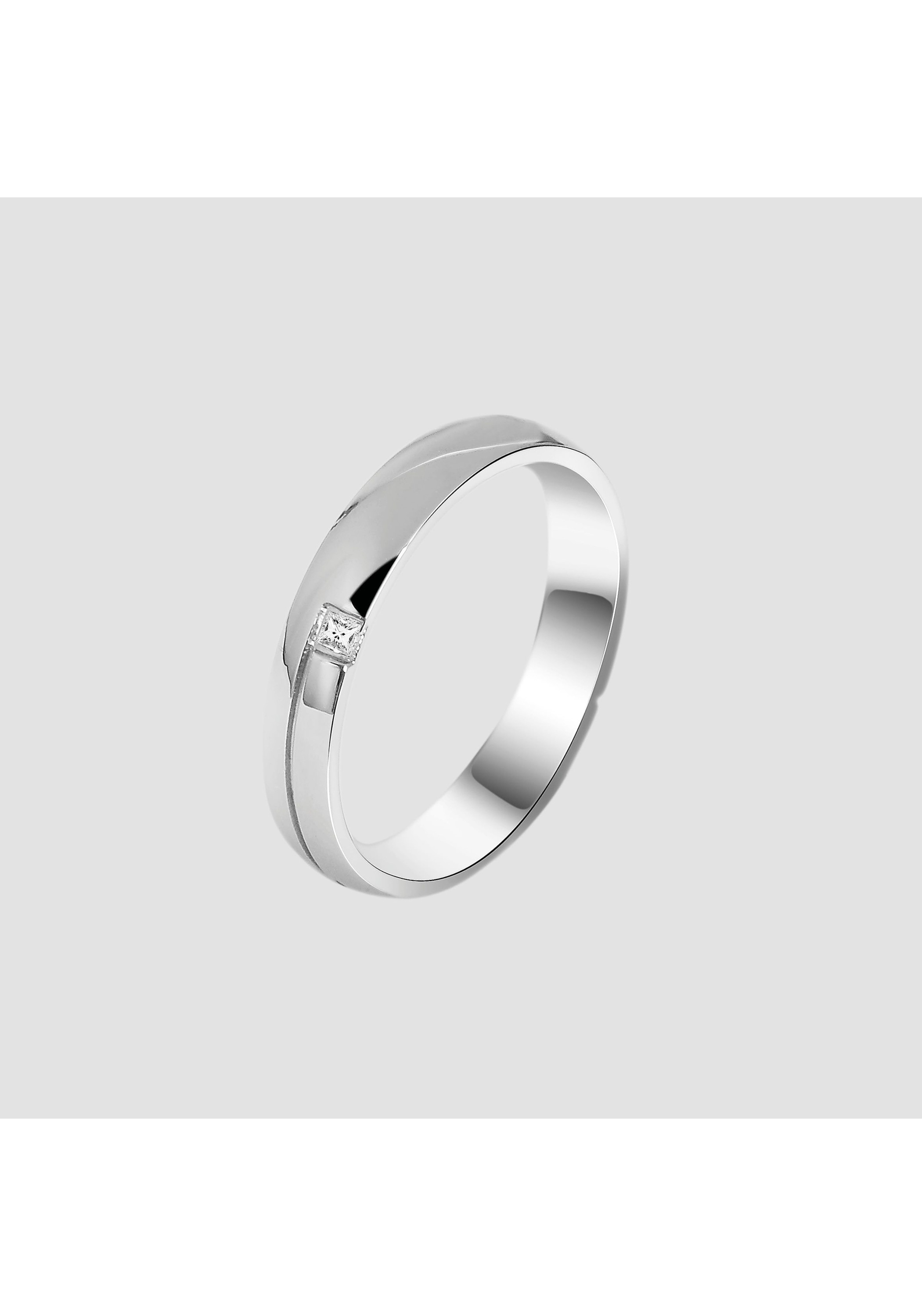 AKZENT Partnerring »Classic Choice, silberfarbig, langlebig«