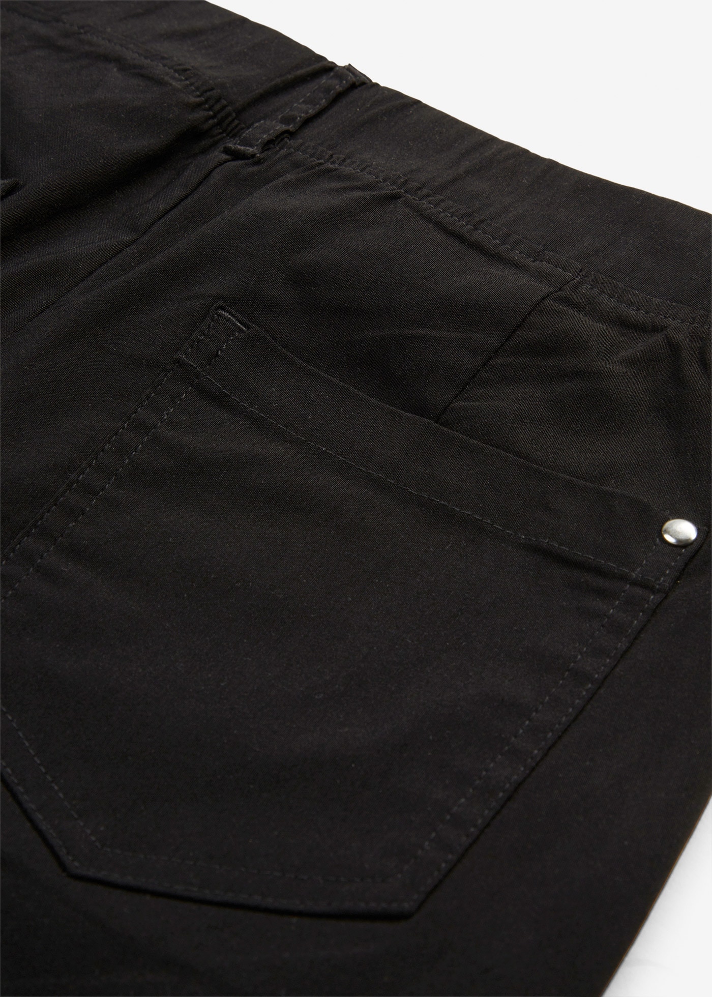 bonprix »Stretch-Hose in Schlupfform«  aus Viskose, Slim Fit Passform, Schlupfform mit Gürtelschlaufen