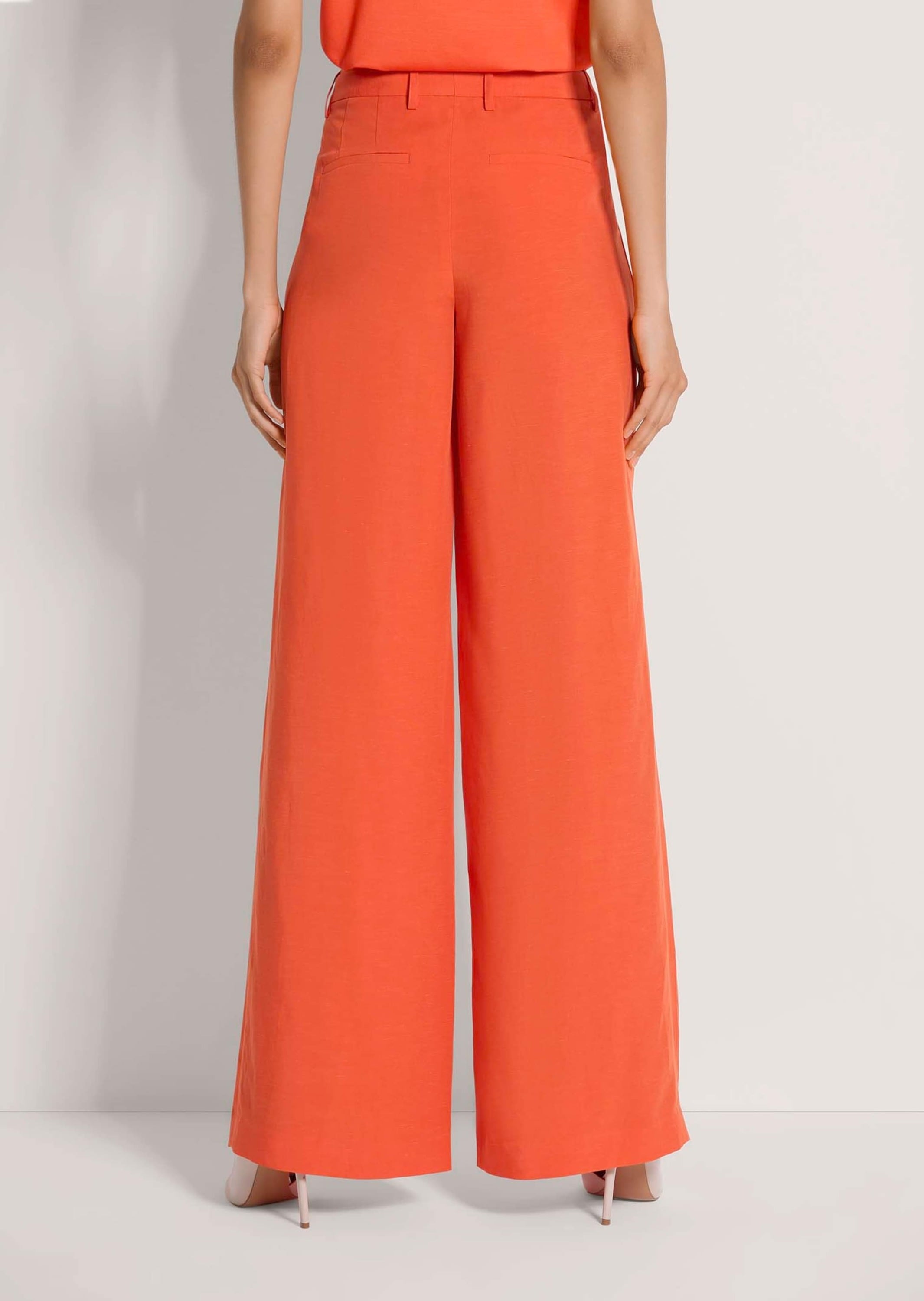 MADELEINE Stoffhose »Bundfaltenhose Leichte Sommerhose mit Formbund«