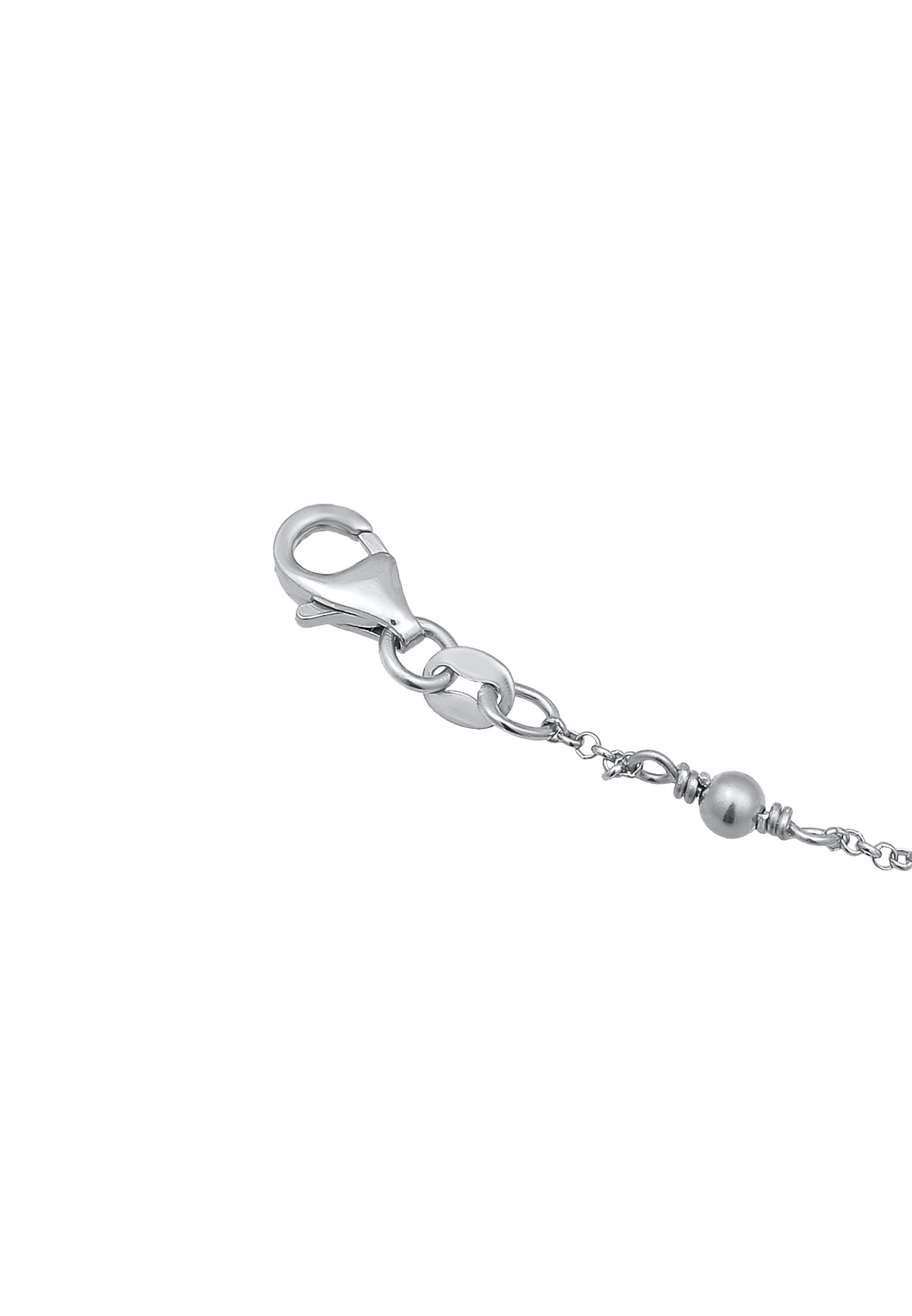 Elli Armkette »Armband Erbskette Kugeln Süßwasserzuchtperle 925er Silber«