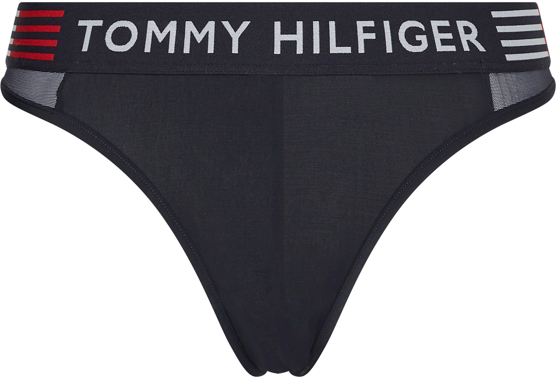 Tommy Hilfiger Underwear Slip »THONG«, online bei Bund mit am Hilfiger Tommy OTTO Logo-Schriftzug
