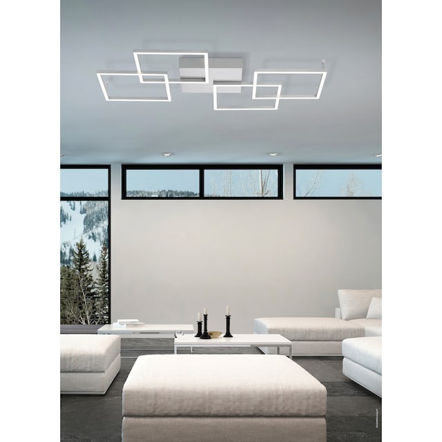 Paul Neuhaus LED Deckenleuchte »Inigo«, 4 flammig-flammig, Stufenlos dimmbar  über vorhandenen Wandschalter kaufen bei OTTO