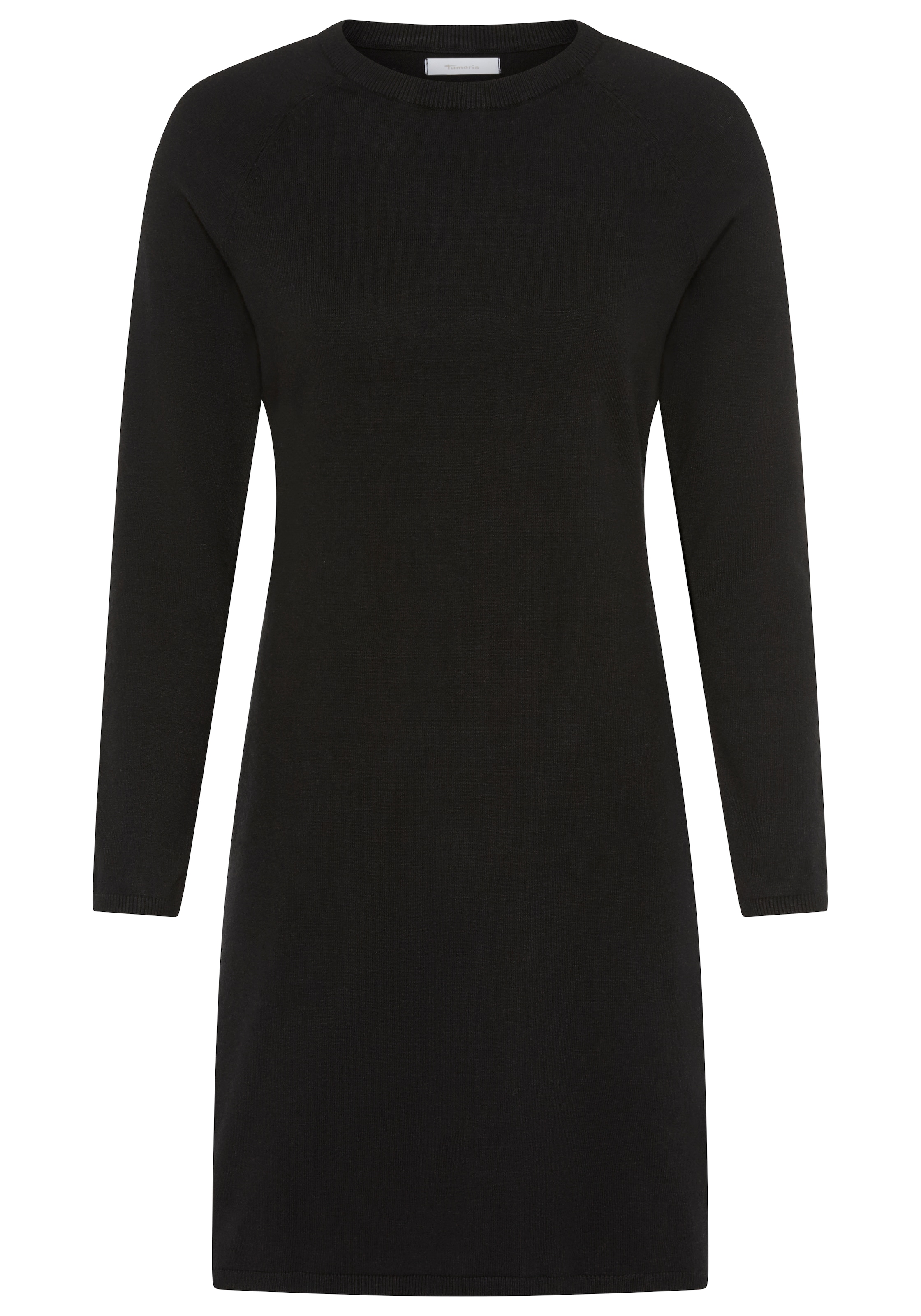 Tamaris Strickkleid lässiges Mini-Kleid aus Viskosemischung