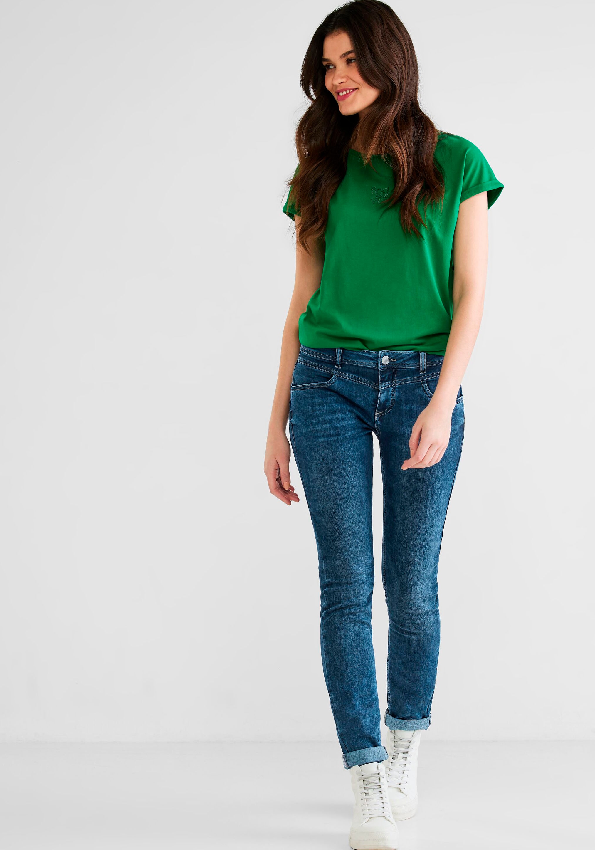 STREET ONE Slim-fit-Jeans, im 4-Pocket-Style bestellen bei OTTO