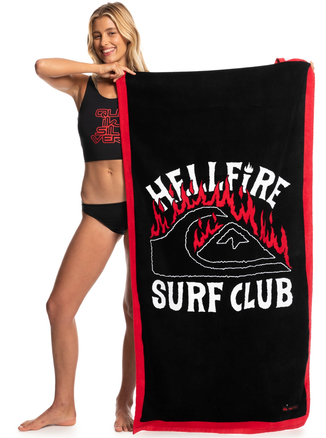 Quiksilver Badeponcho »Quiksilver x Stranger Things Upside Down«