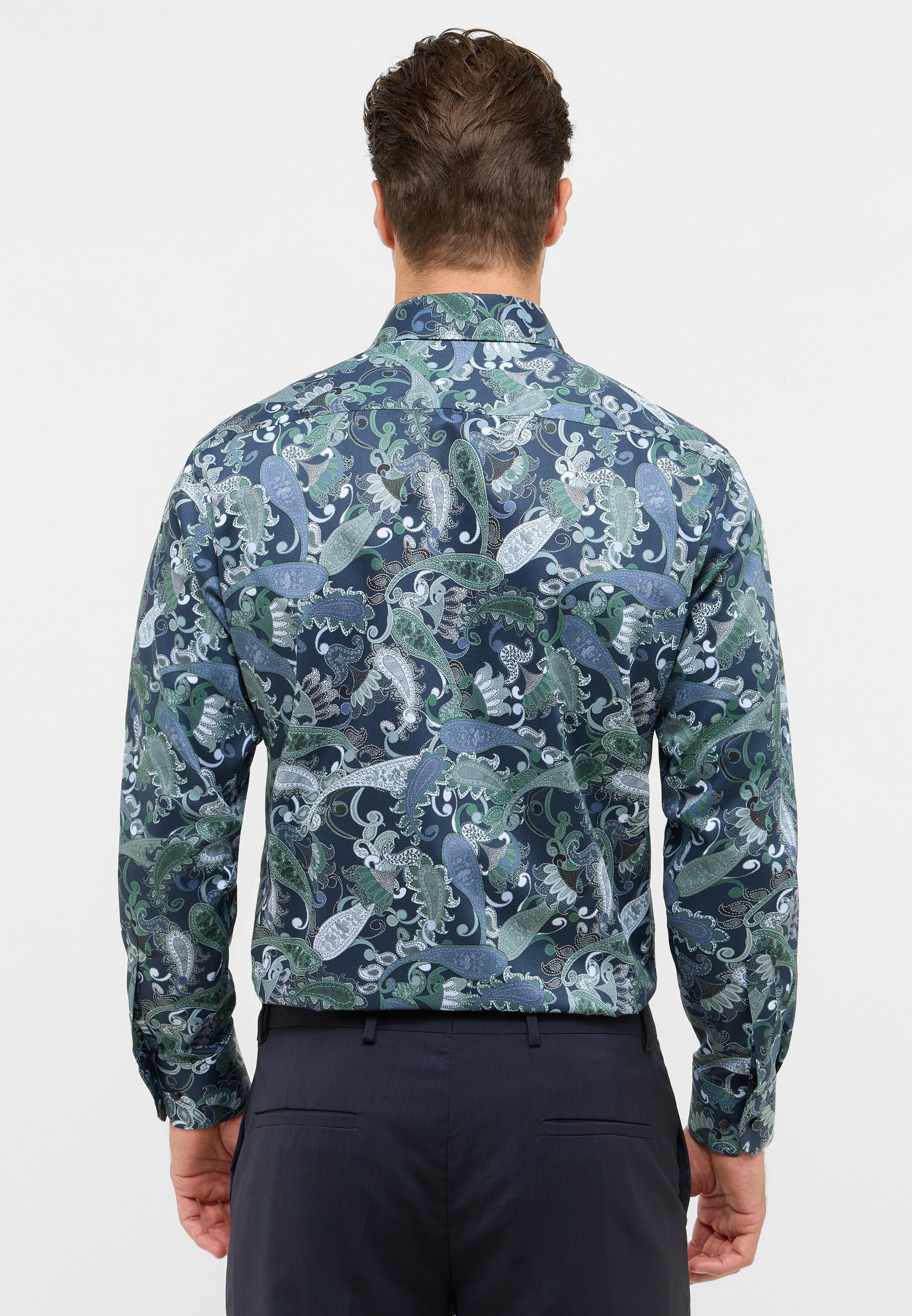 Eterna Langarmhemd »MODERN FIT« NON IRON (bügelfrei)