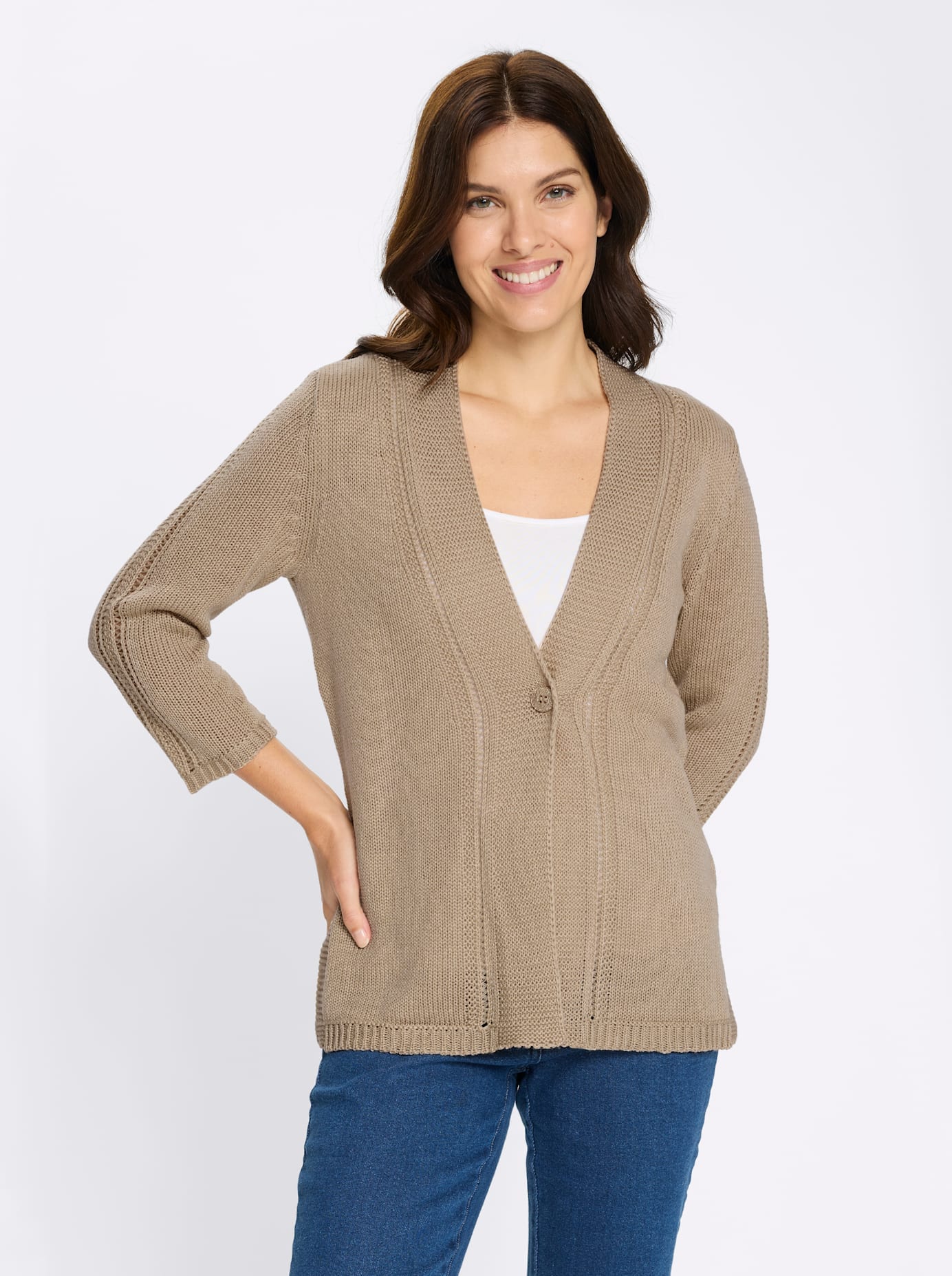 Classic Basics Strickjacke