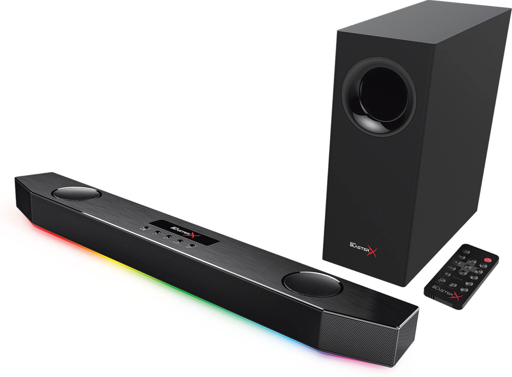 Creative Soundbar »Sound BlasterX Katana« 2.1 (Bluetooth 150 W) in schwarz, Größe 0