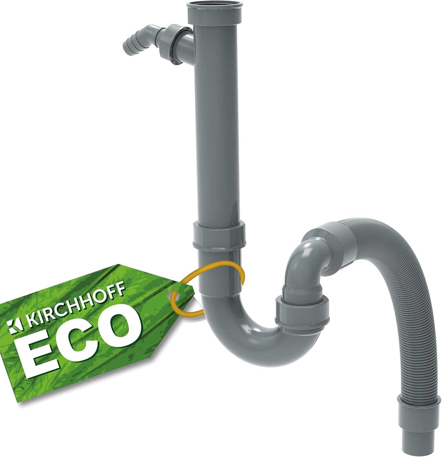 Siphon »ECO-SAVE«, (Set), 1 1/2" x 3/4"T x 40/50 mm, mit Geräteanschluss