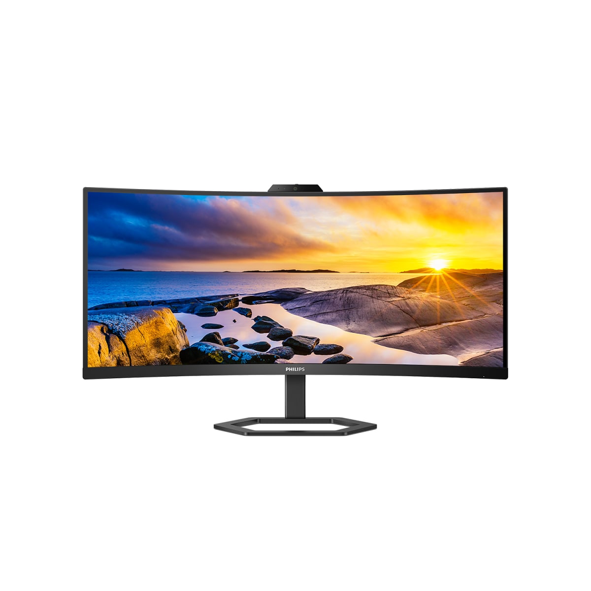 Philips LCD-Monitor »34E1C5600HE«, 86 cm/34 Zoll, 3440 x 1440 px, 1 ms Reaktionszeit, 100 Hz, mit Windows Hello-Webcam