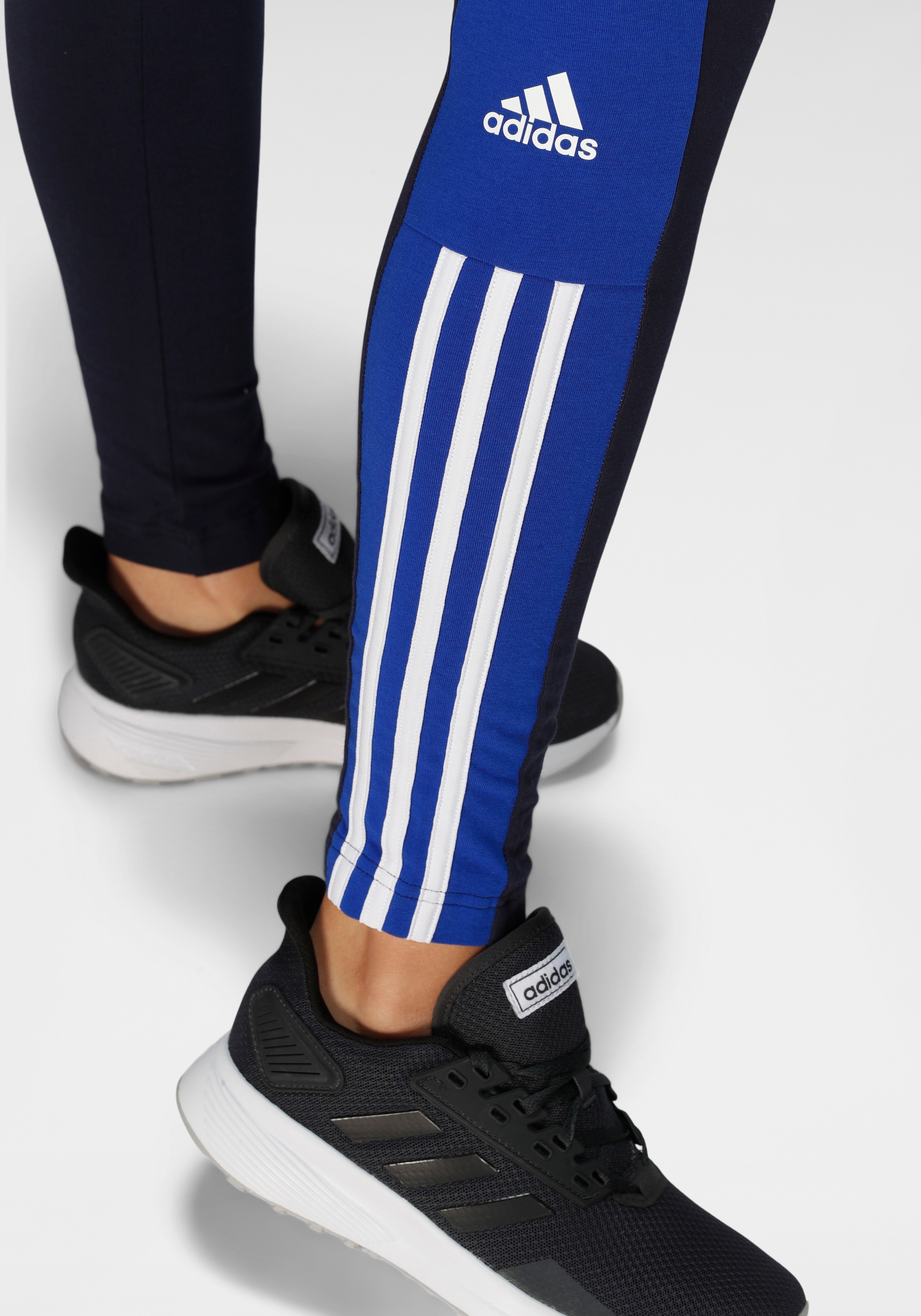 adidas Performance Leggings »COLOR BLOCK CUT 3-STRIPES COTTON LEGGINGS«