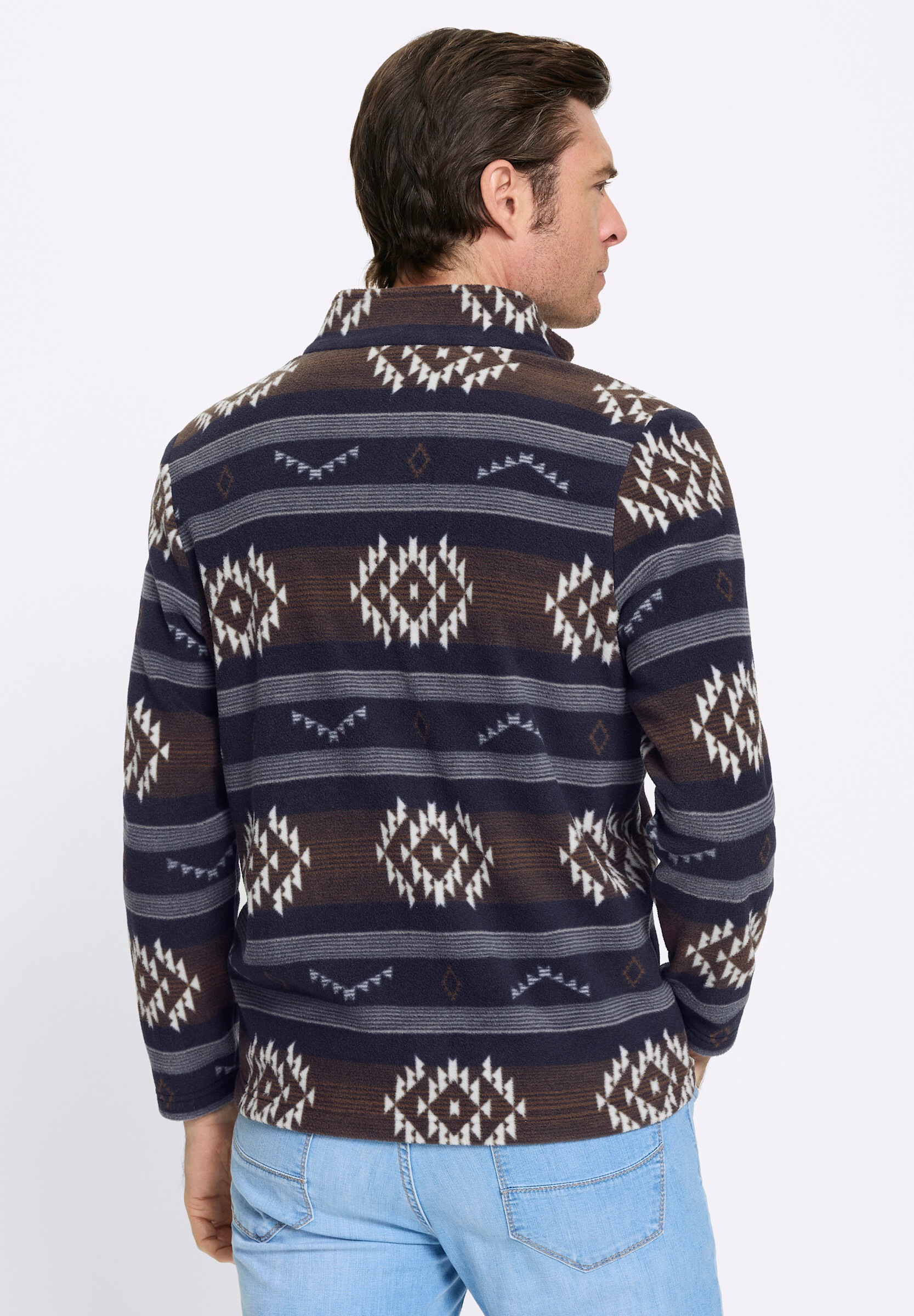 Witt Fleecejacke »Fleece-Jacke Fleecejacke mit Allover-Print«