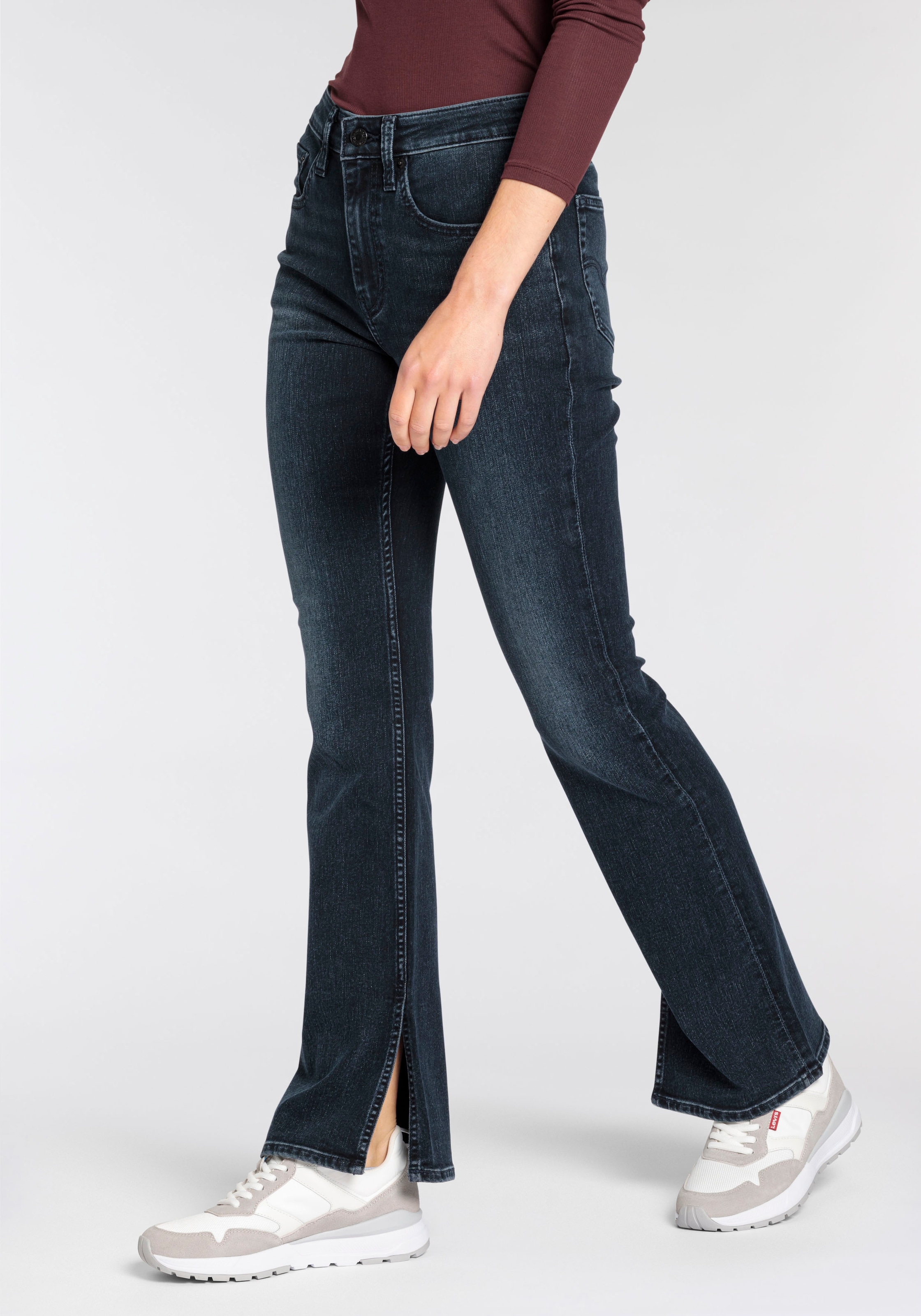 Levi's® Bootcut-Jeans »725 High-Rise Bootcut«, mit Schlitz