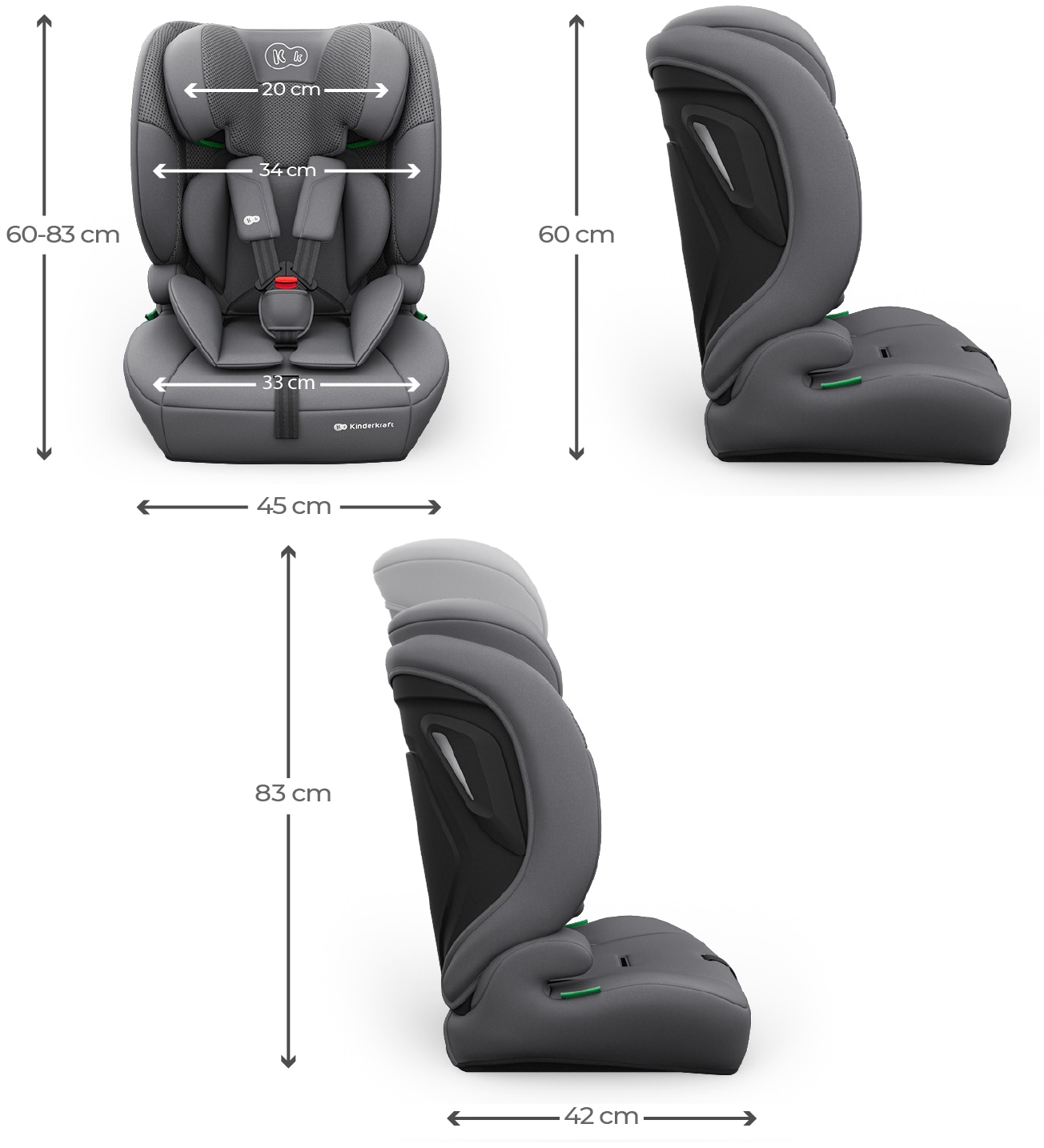 Kinderkraft Autokindersitz »COMFORT UP 2 PLUS«