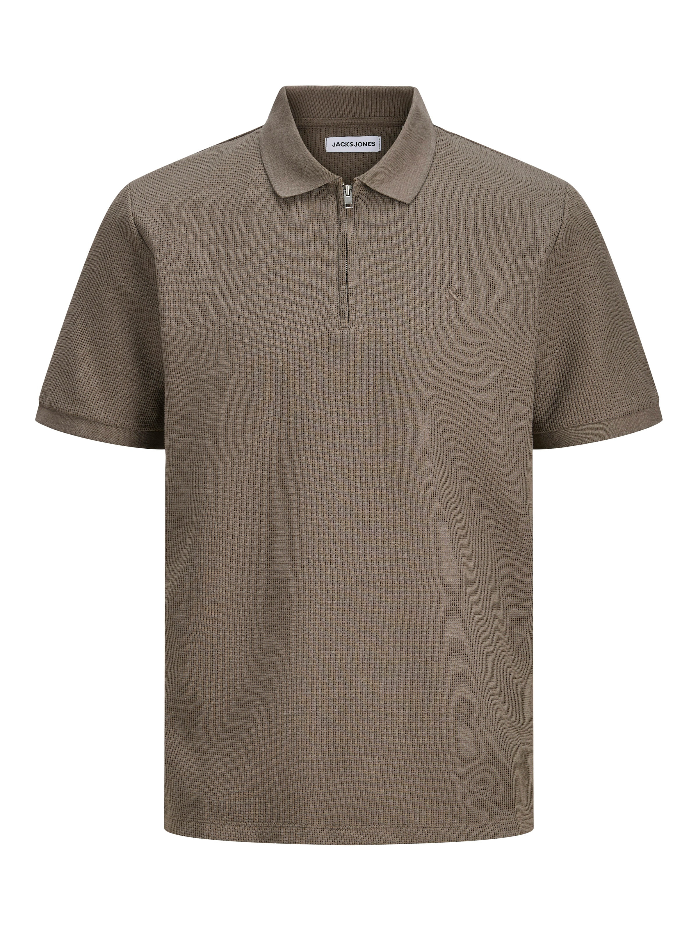 Jack & Jones Poloshirt »JJEAUSTIN ZIP POLO SS NOOS« mit Polokragen