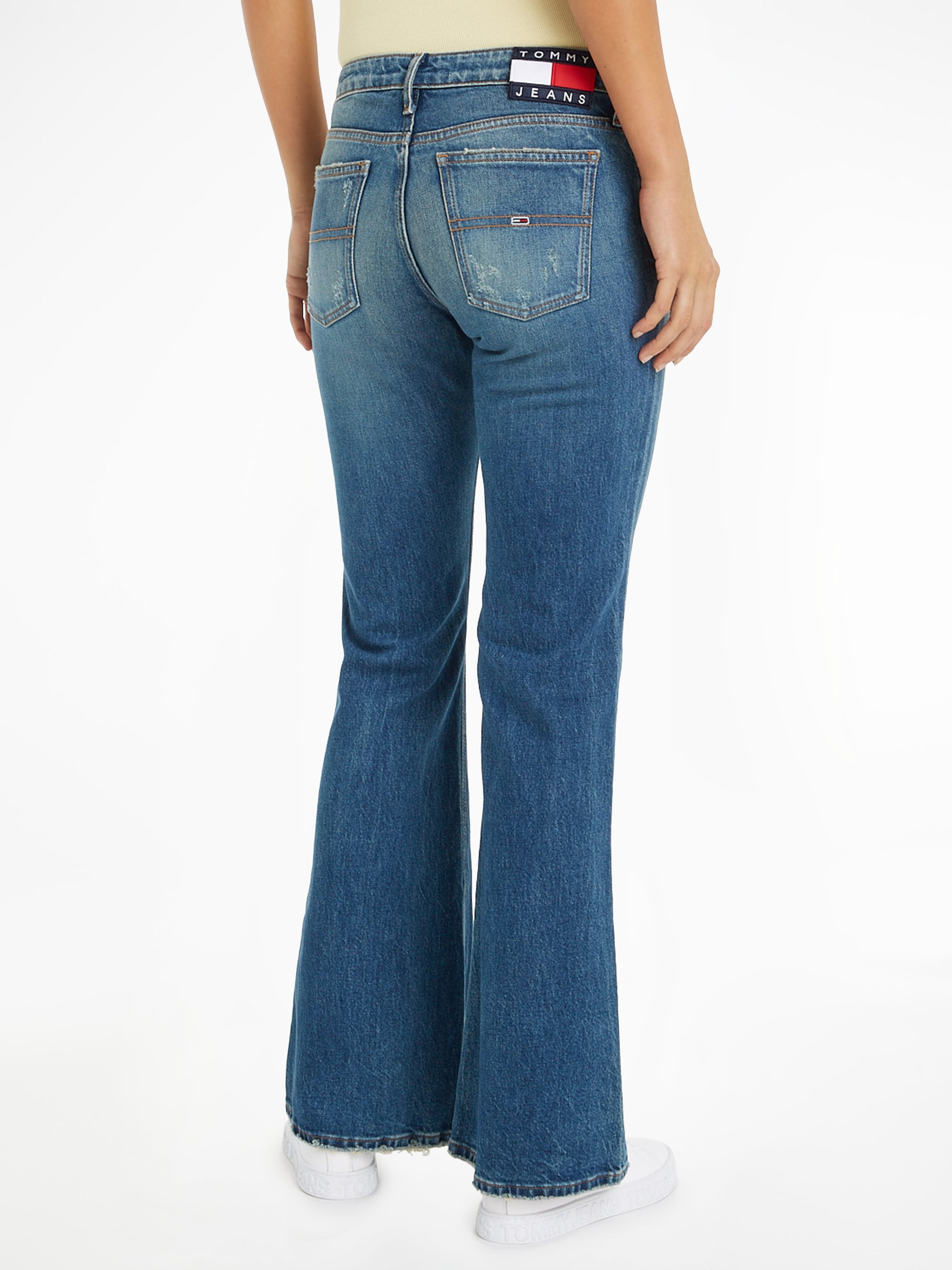 Jeans mit Logobadge kaufen online bei Jeans OTTO Schlagjeans, Tommy Tommy