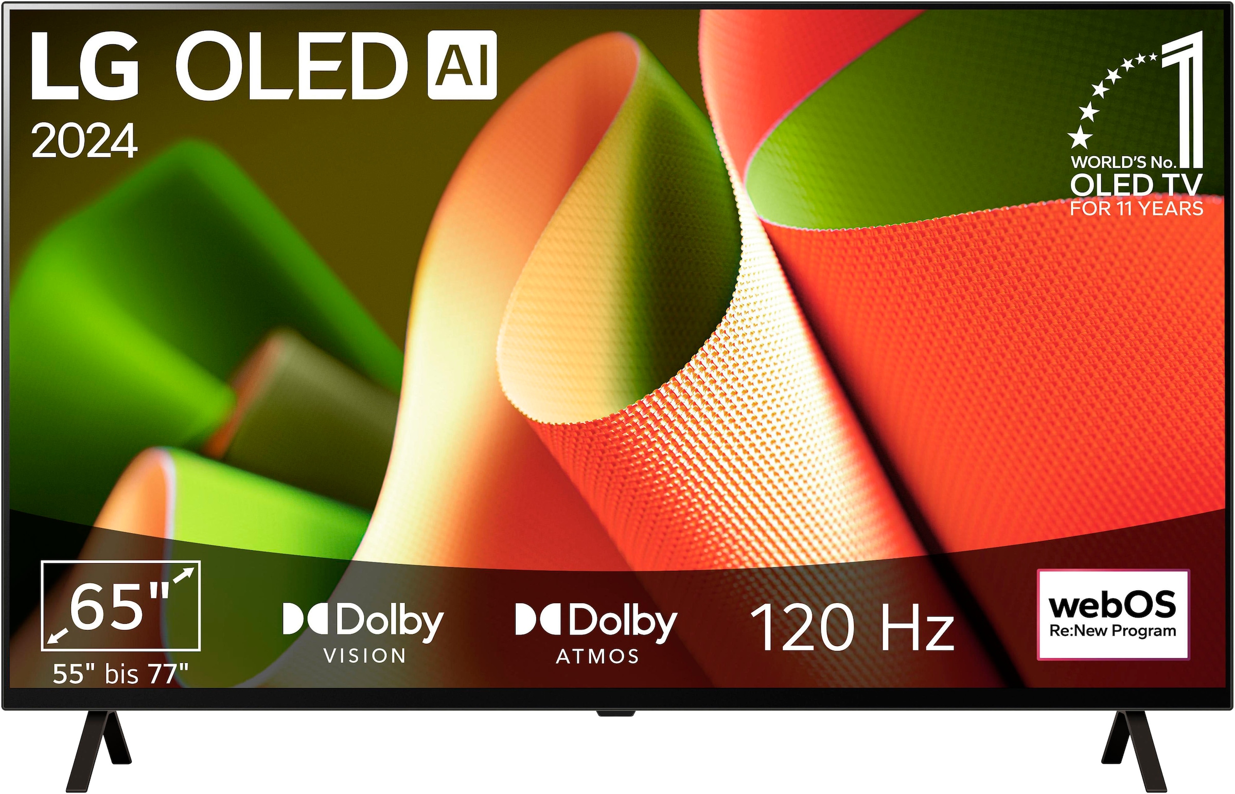 OLED-Fernseher, 165 cm/65 Zoll, 4K Ultra HD, Smart-TV