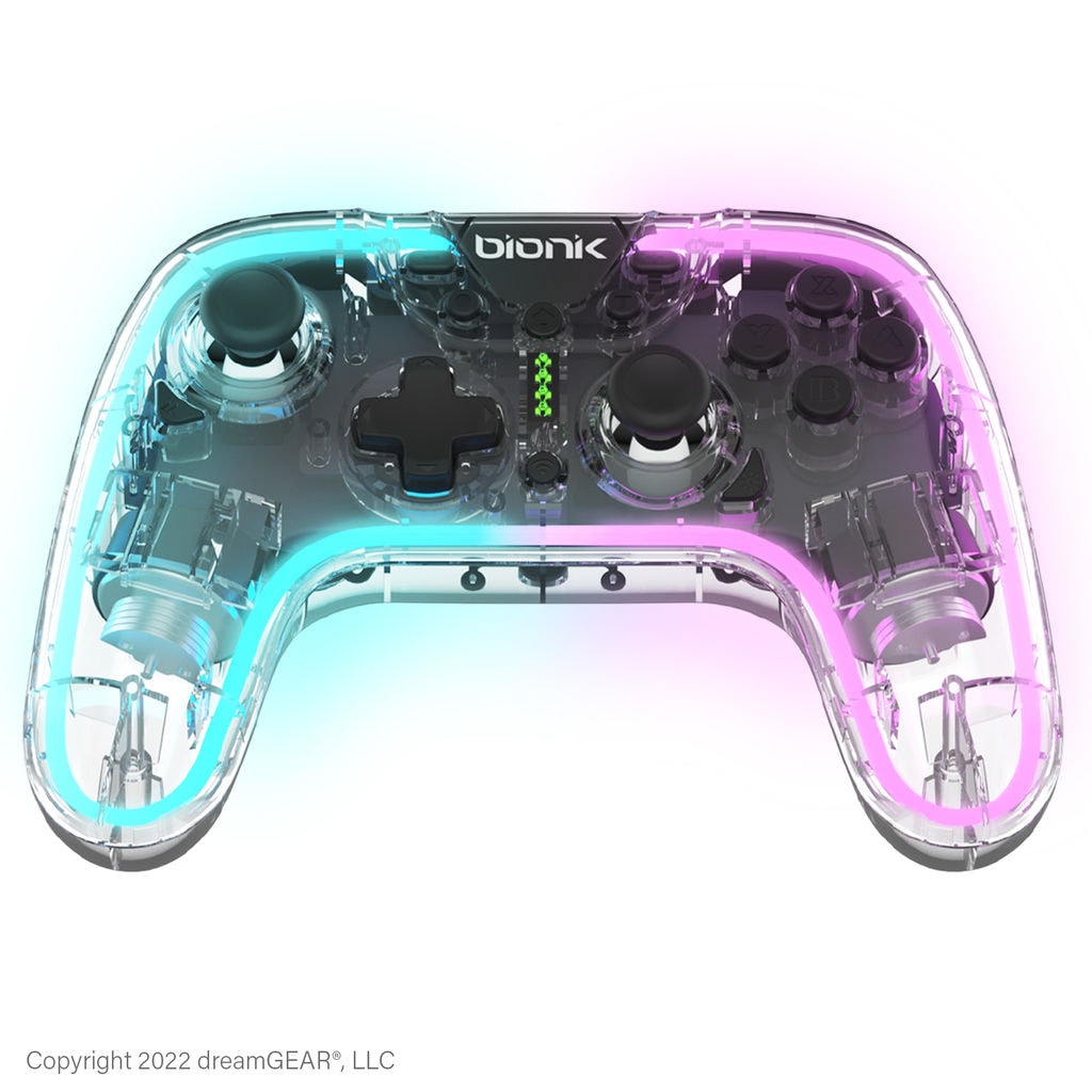 Nintendo-Controller »Neoglow RGB/LED Switch Wireless Controller«, mit Beleuchtung
