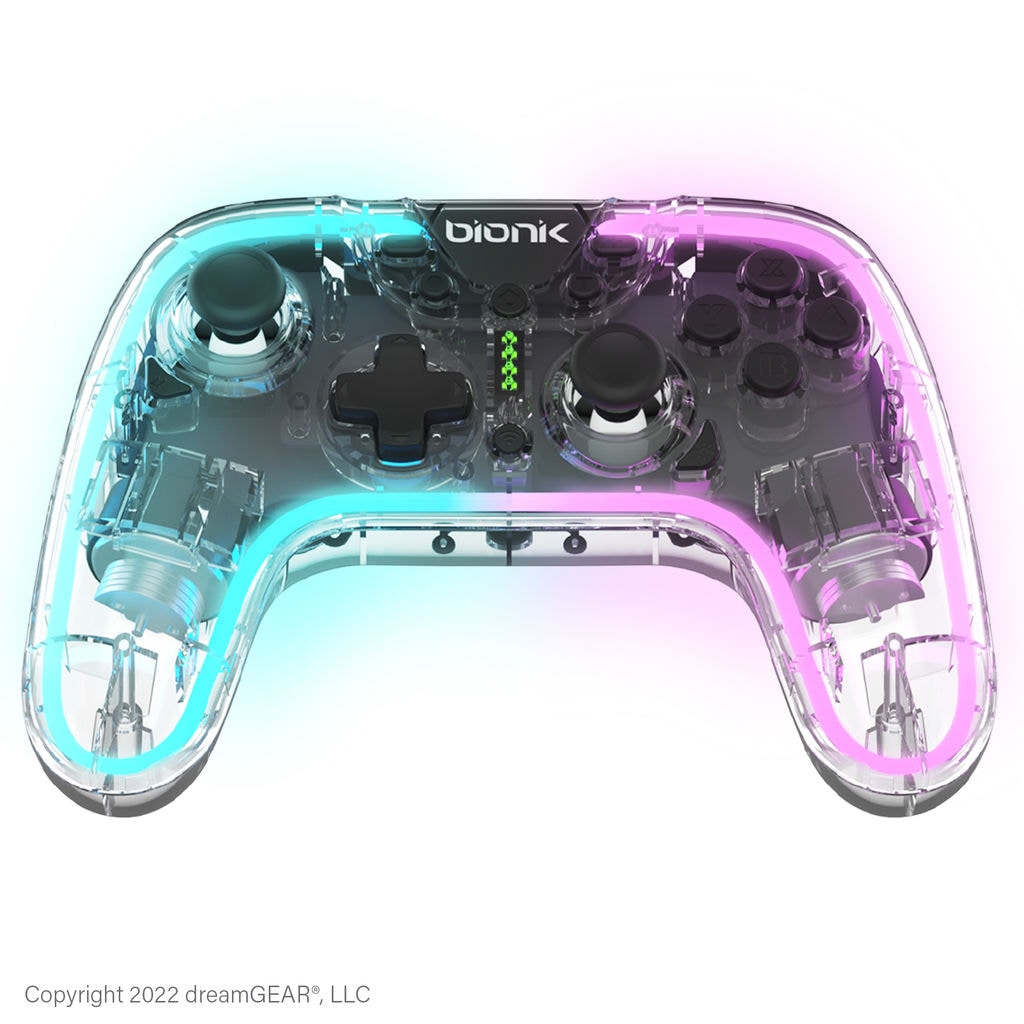 Bionik Nintendo-Controller »Neoglow RGB/LED Switch Wireless Controller«, mit Beleuchtung