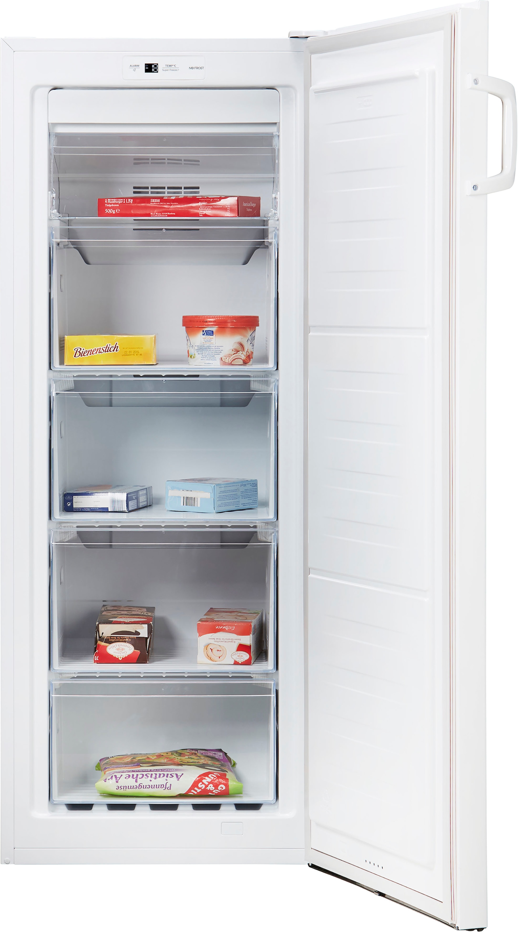 Hisense Gefrierschrank »FV191N4AW2«, 143,4 cm hoch, 55 cm breit