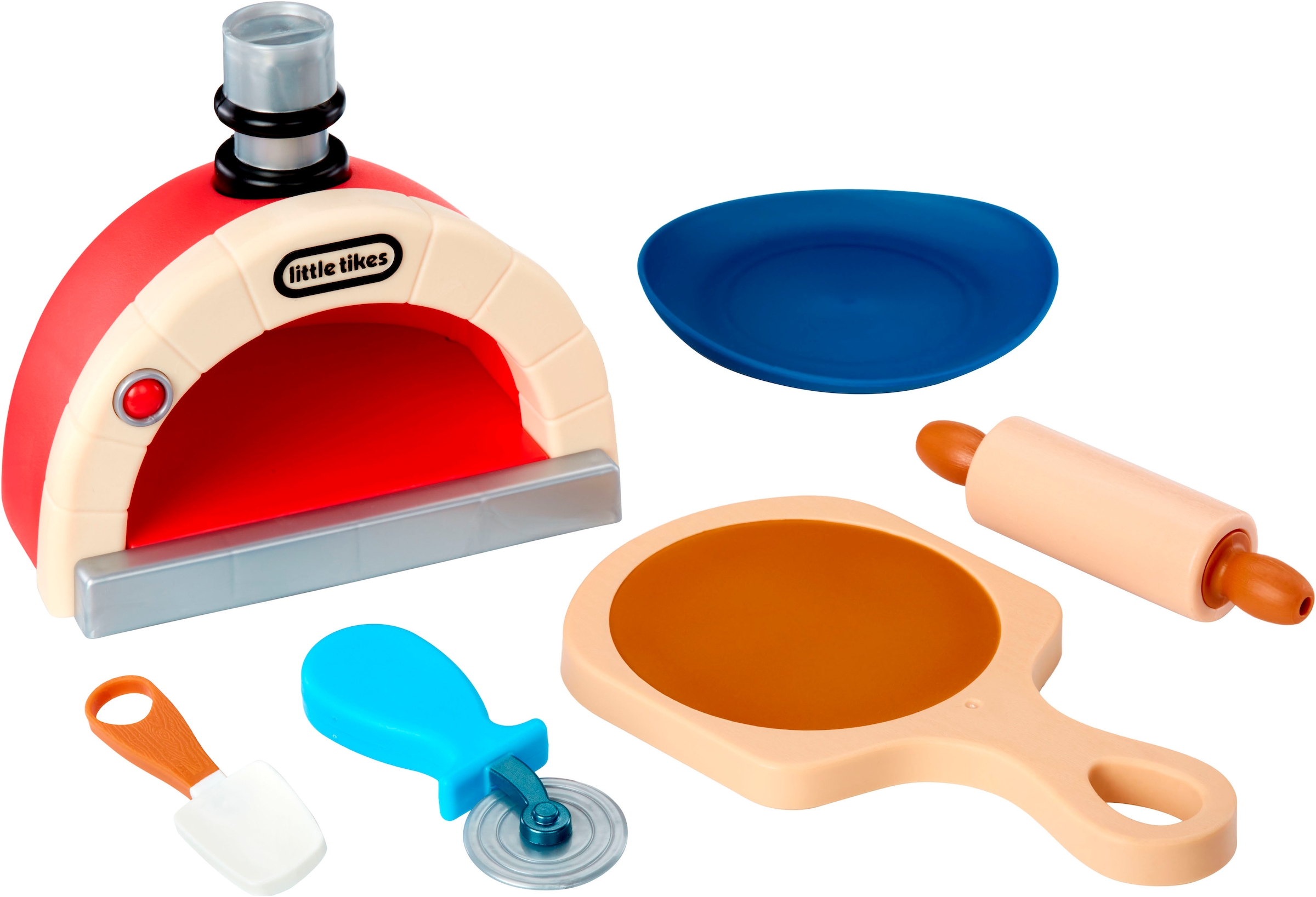 Little Tikes® Spiellebensmittel »Creative Chefs Pizza Kit«, (18 tlg.)