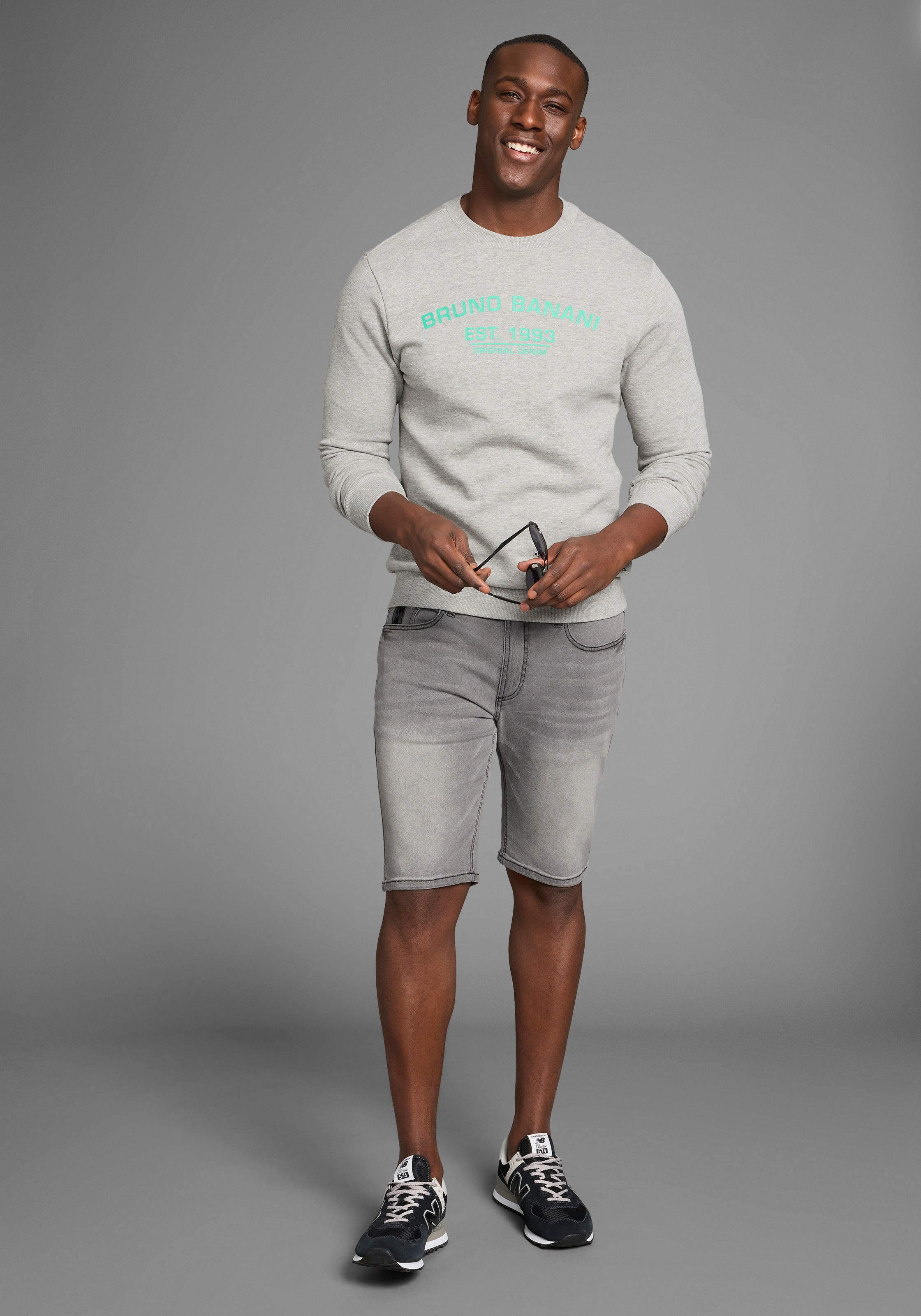 Bruno Banani Sweatshirt, mit Logoprint - NEUE KOLLEKTION