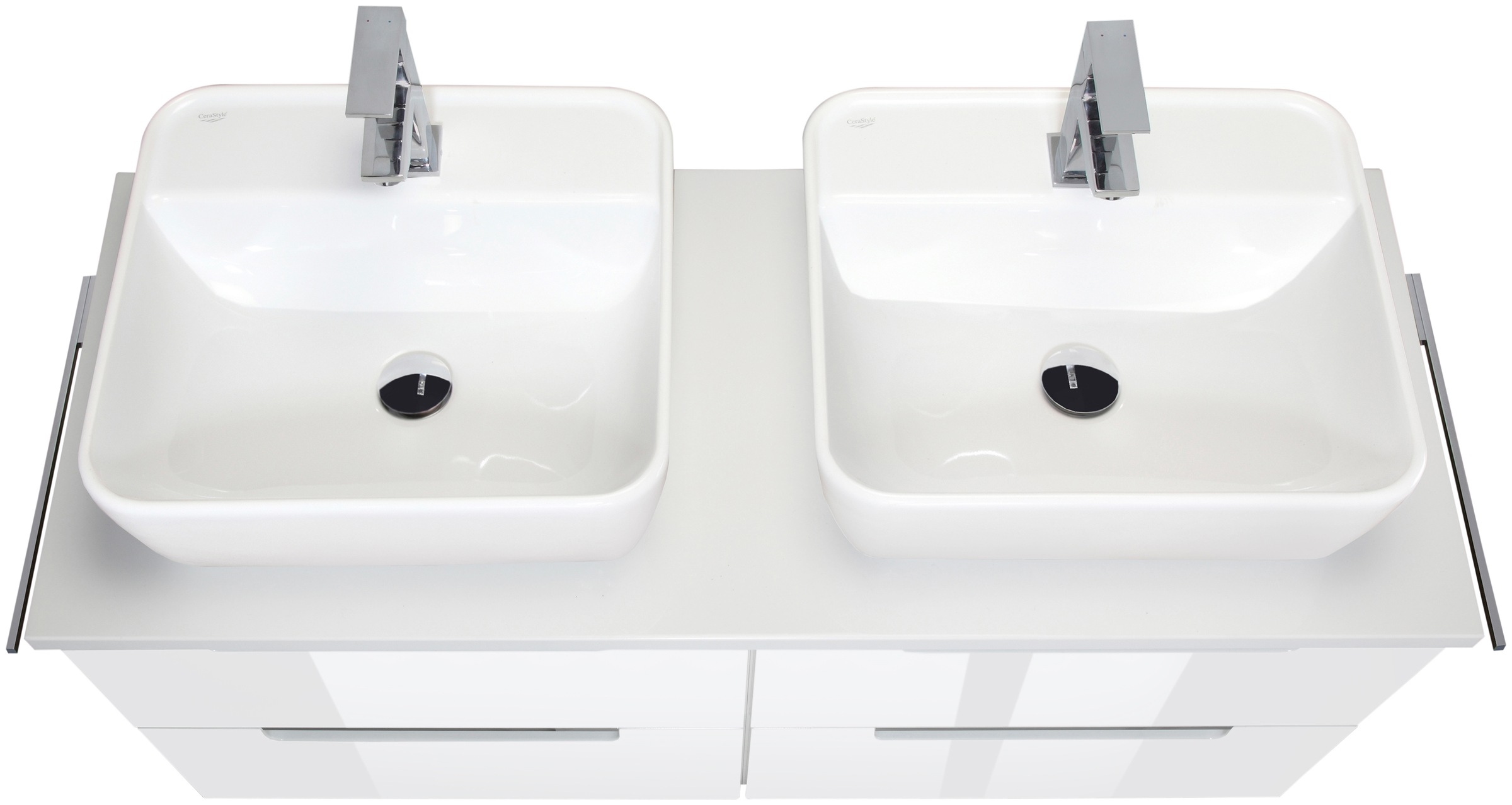 welltime Badmöbel-Set »Malibu«, (Set, 2 St.), Breite 120 cm, mit Soft-Close