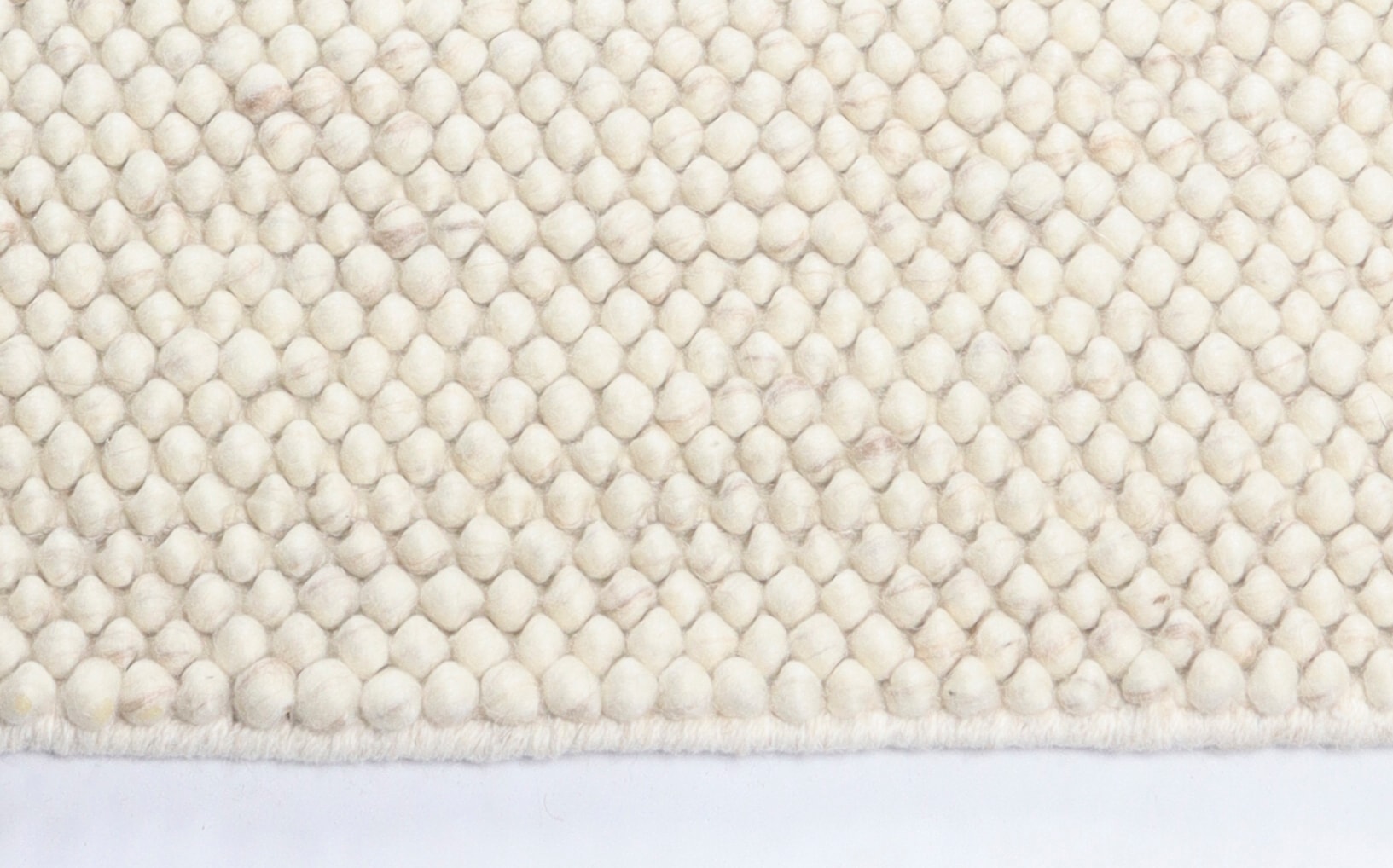 OTTO home Läufer »Wolly, handgewebt, Handweb Teppich« rechteckig 14 mm Höhe Wolle, Brücke, Flur, Schlafzimmer, Wohnzimmer