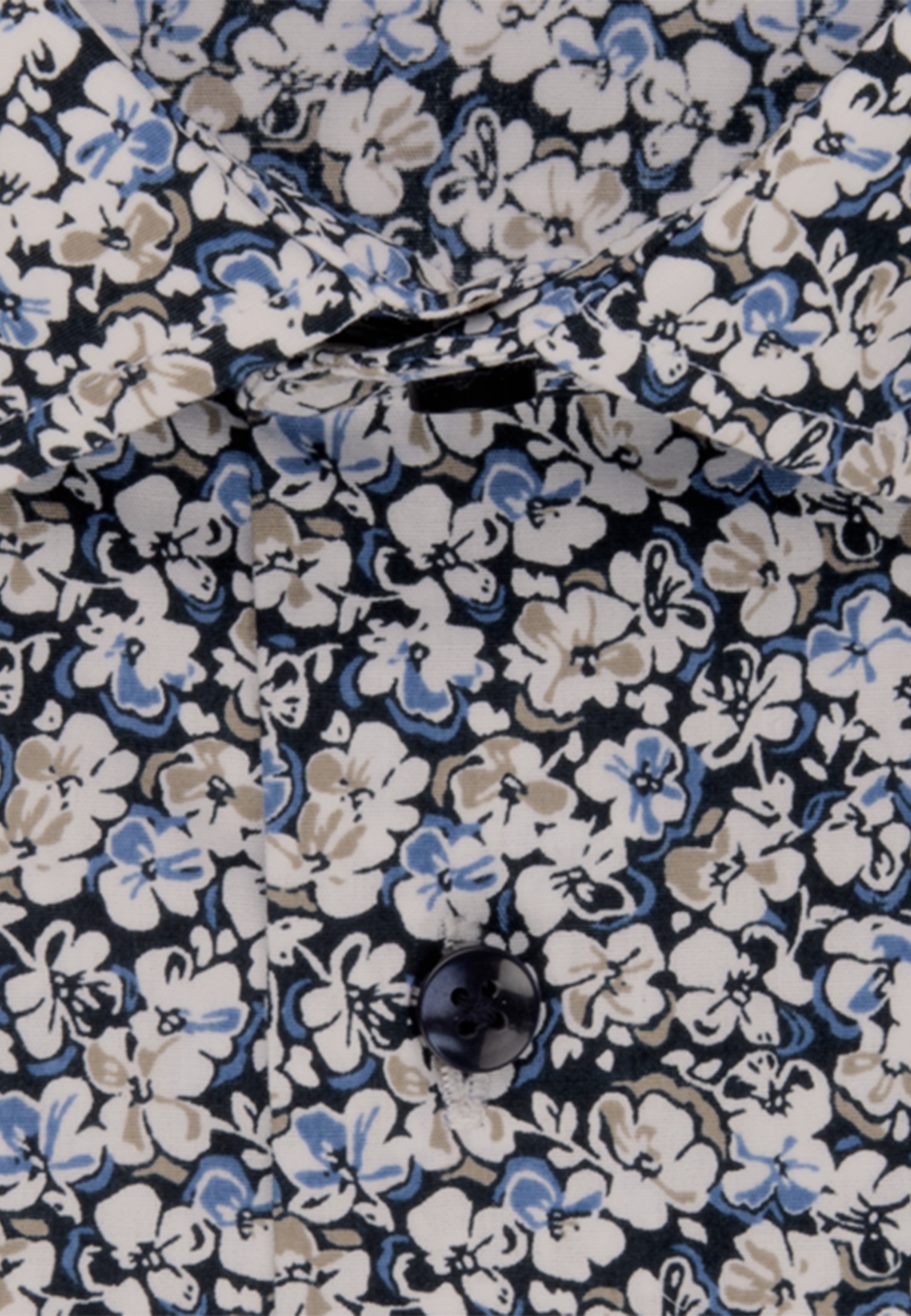 seidensticker Businesshemd »Slim«, Slim Langarm Kentkragen Floral