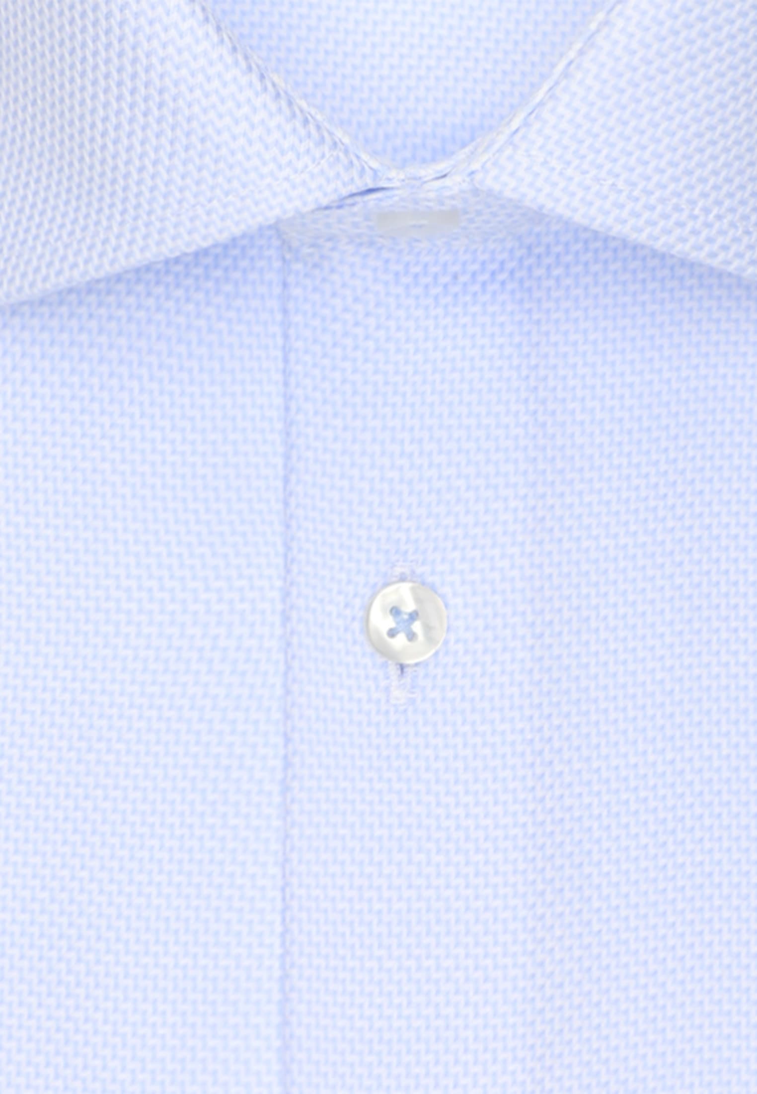 seidensticker Businesshemd »Slim«, Slim Extra langer Arm Kentkragen Kleinmuster